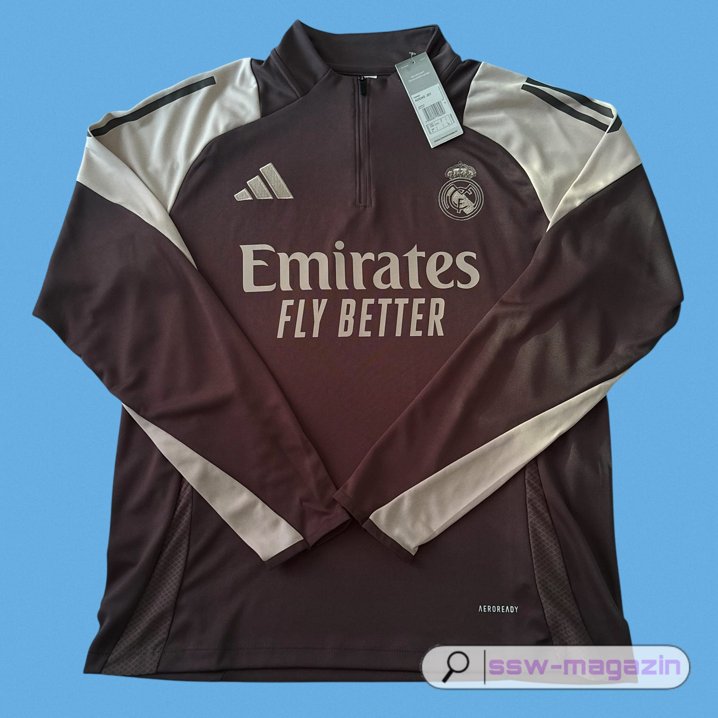 Кофта для тренировок real madrid 2025-2026 купить. Футбольный магазин — ssw_magazin