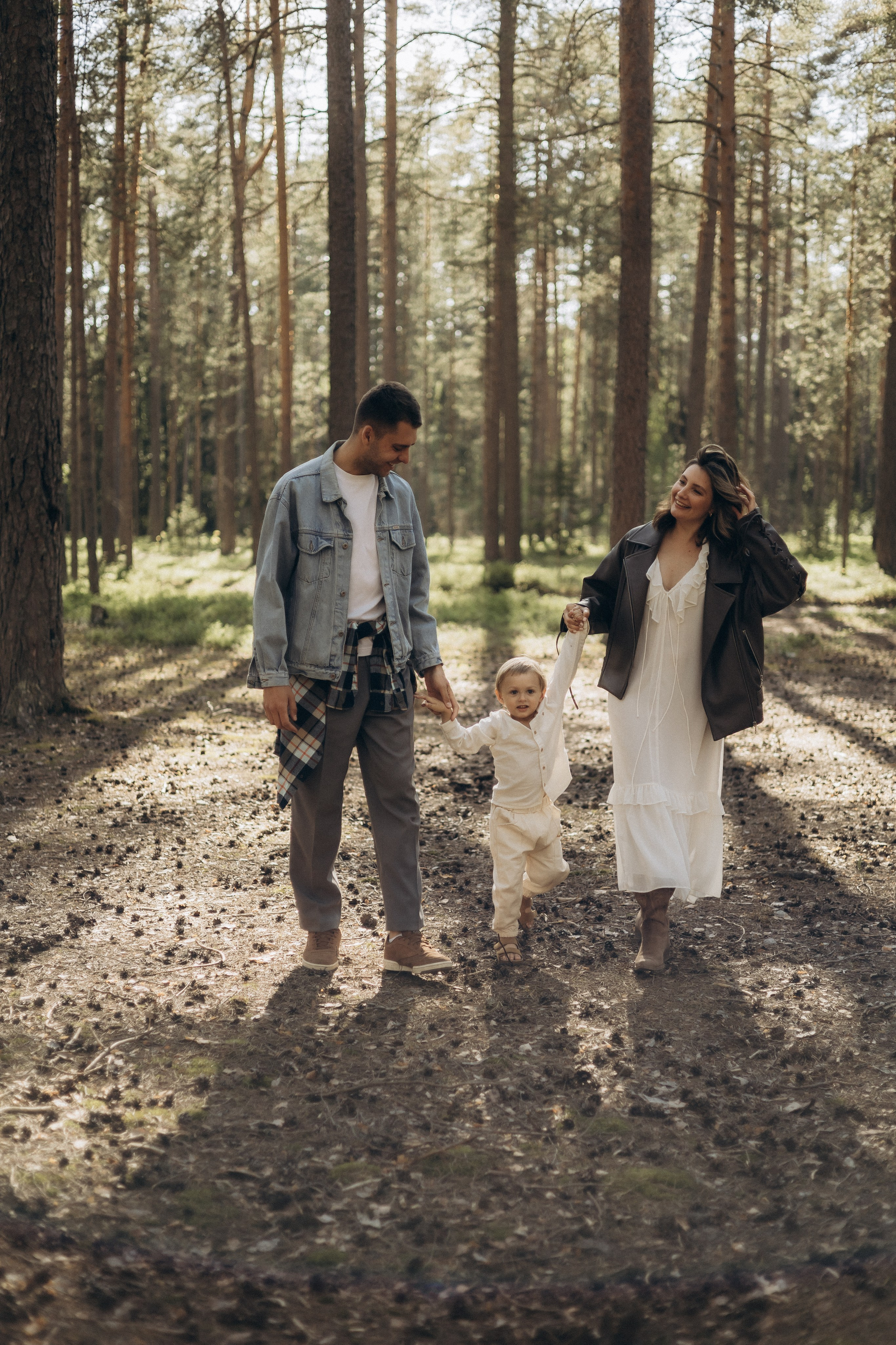 Алёна, Артём и малыш Богдан. Семейный, домашний, ньюборн фотограф Москва Цветкова Елизавета