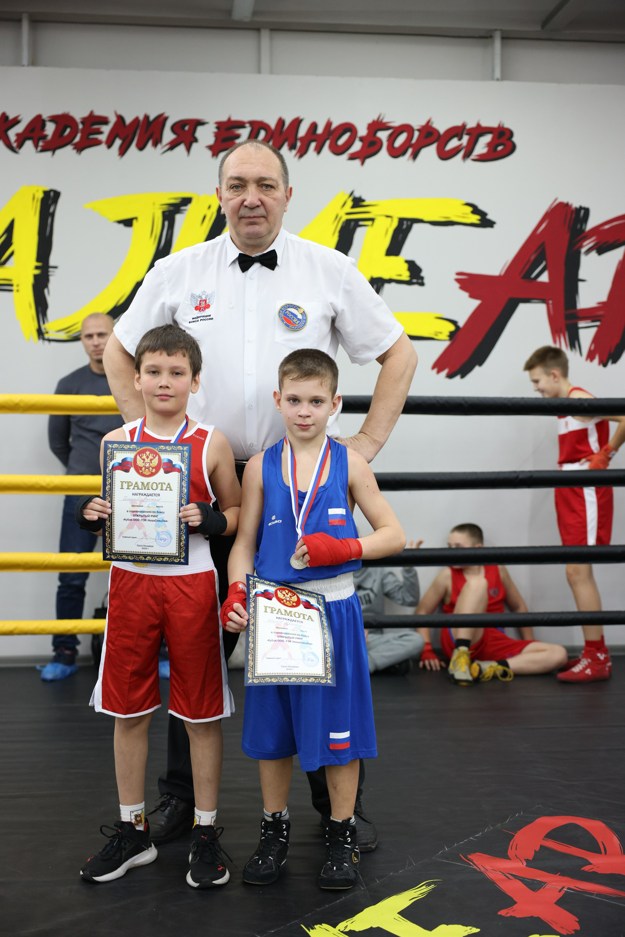 Открытый ринг «кубок ООО «ТЭК НеваСпецТяж». Фотограф Александр Заломаев