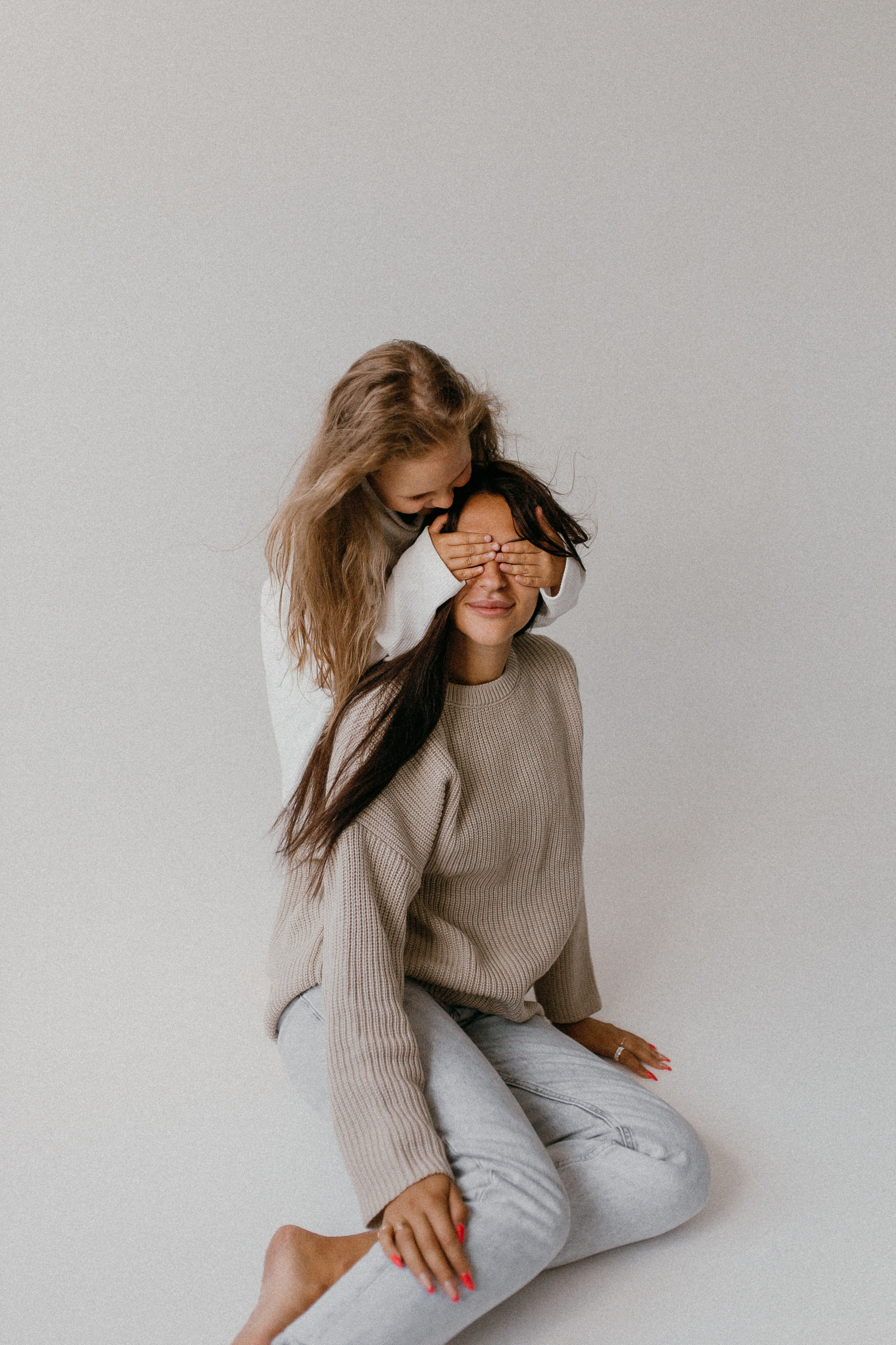 Есения и мама. Семейный фотограф Губкин/Старый Оскол