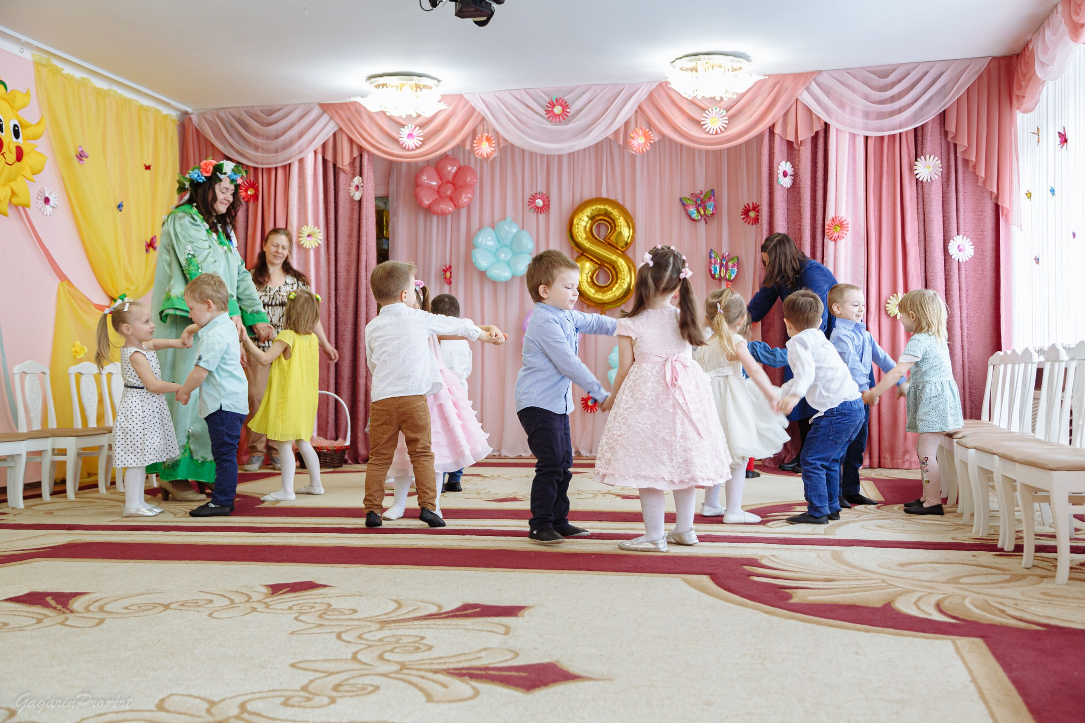 Репортаж в саду на утренник. GagarinProArt