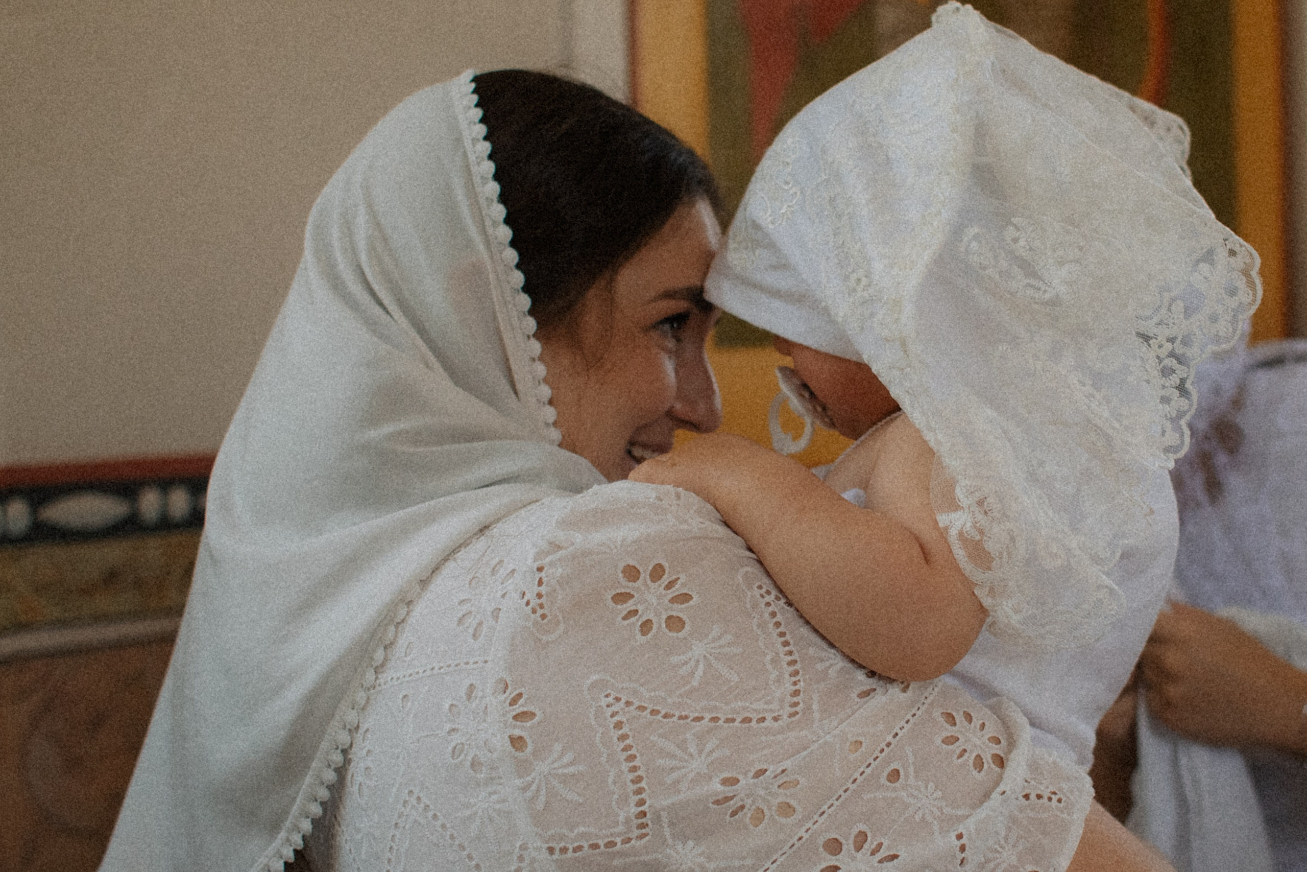 Фотосессия крещения. Семейный фотограф Виктория Потехина Москва