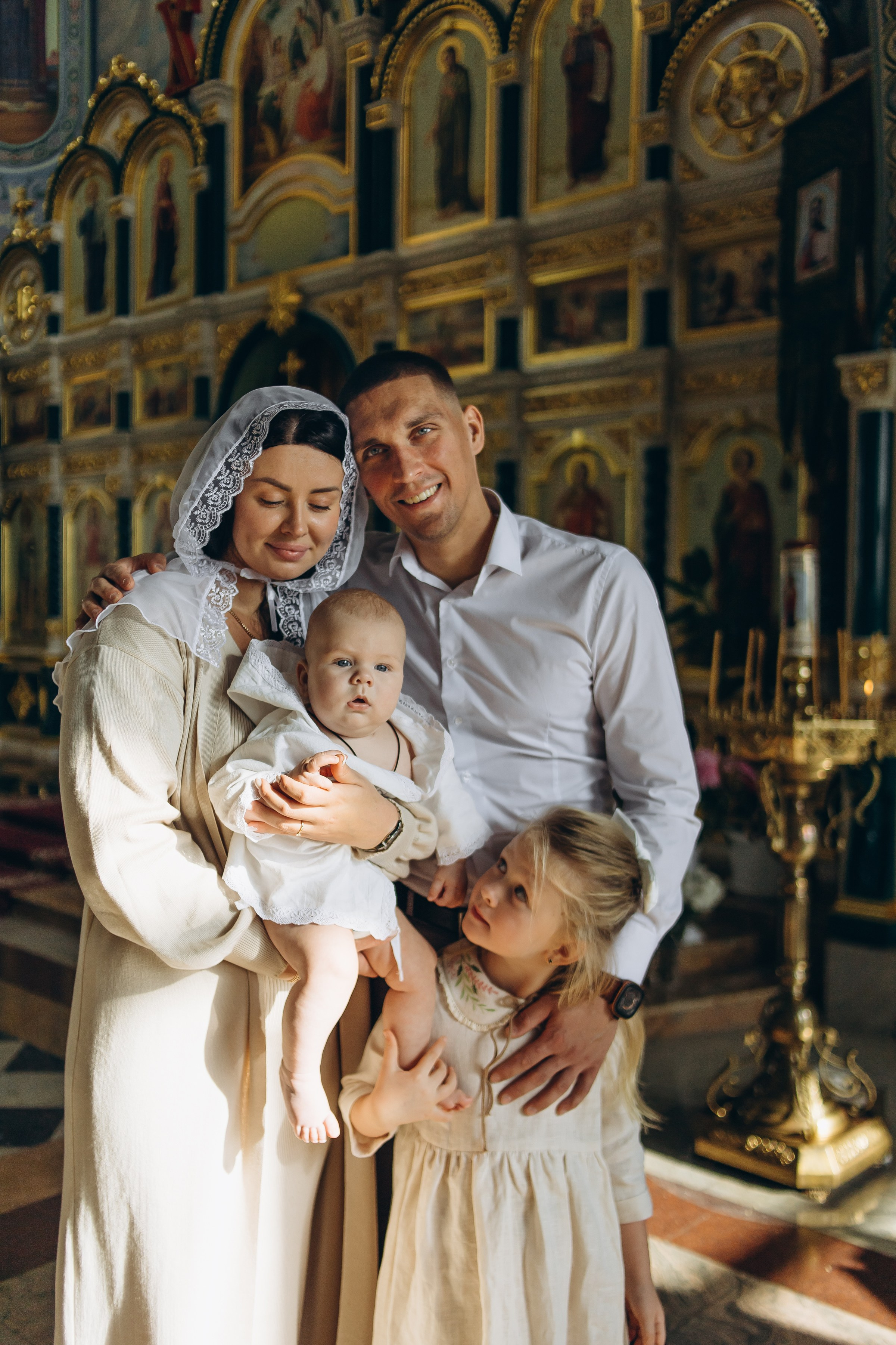 Крещение Матвея. Семейный фотограф в Волгодонске Краченцева Анна