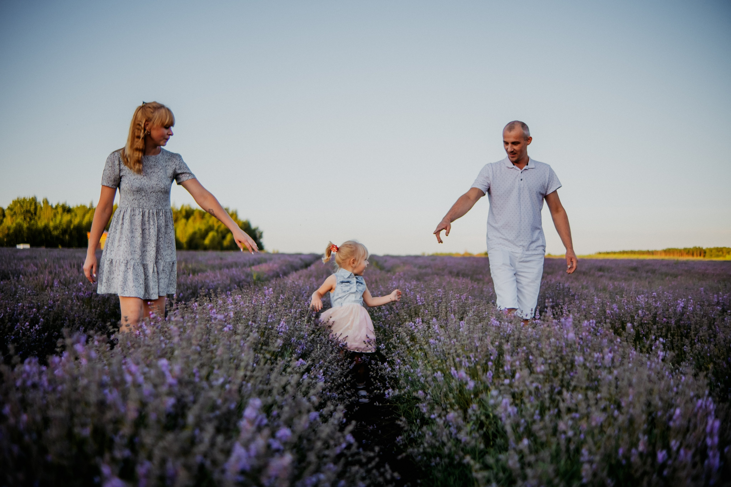 Семейная съемка в лованде. Nattie.ph