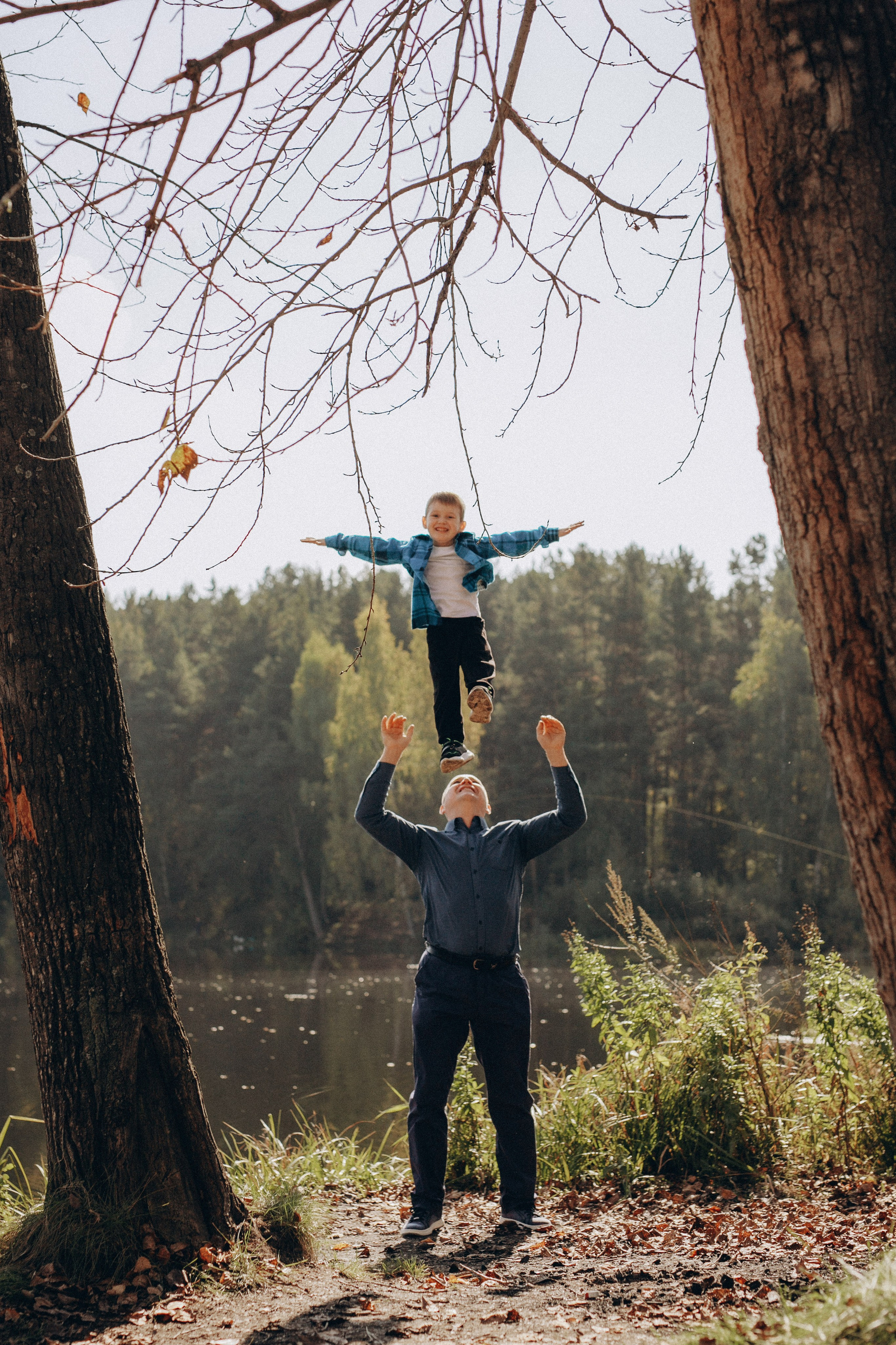 Елена и семья. Фотограф Анастасия Петрова