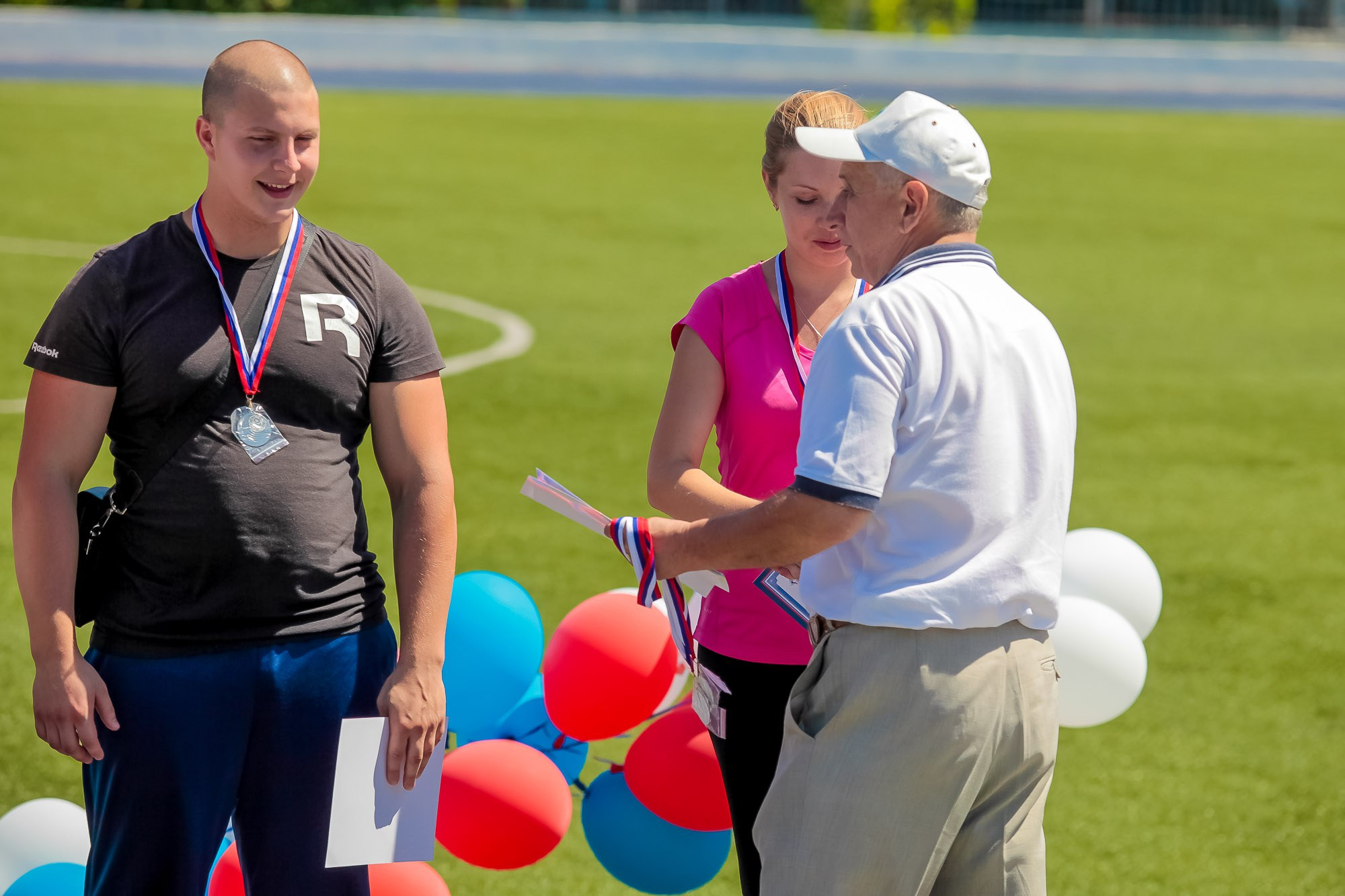 День Физкульт. Максим Матвийченко и Виктория Басова профессионалы своего дела