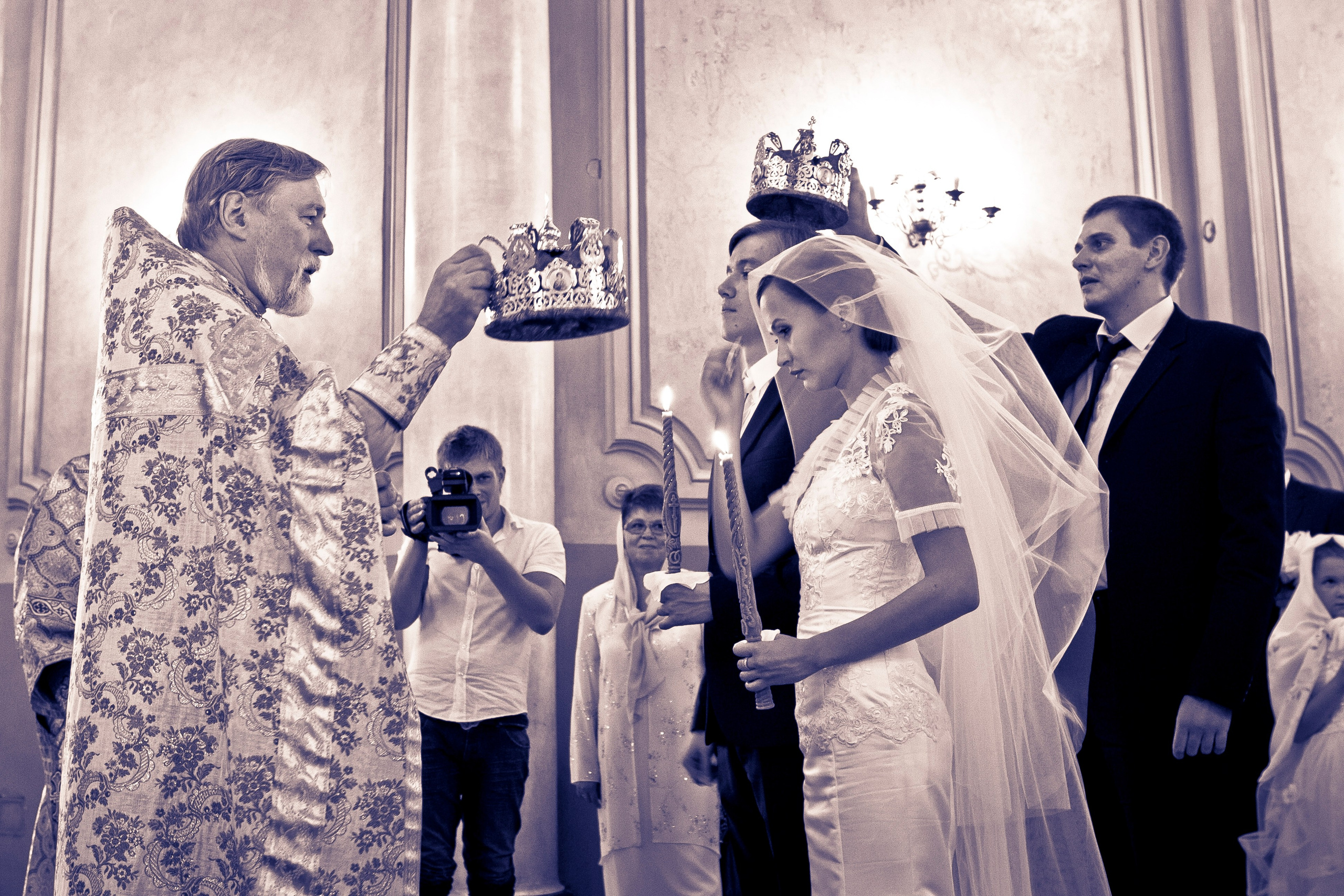 Свадьба Юра и Юля Венчание. Skazka.wfolio.pro