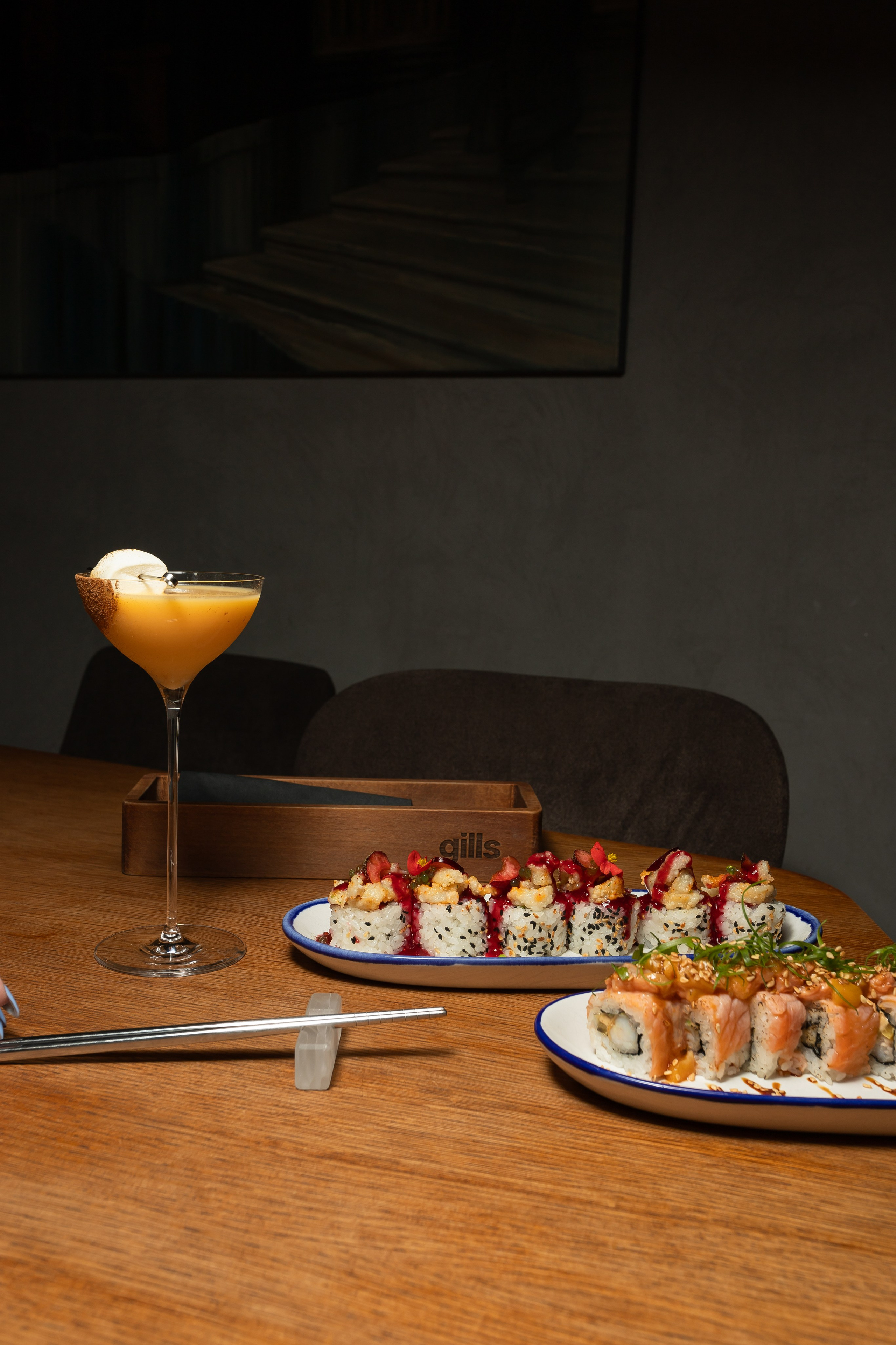 Gills — ресторан японской кухни. Фотограф Санкт-Петербург Александра Косенко
