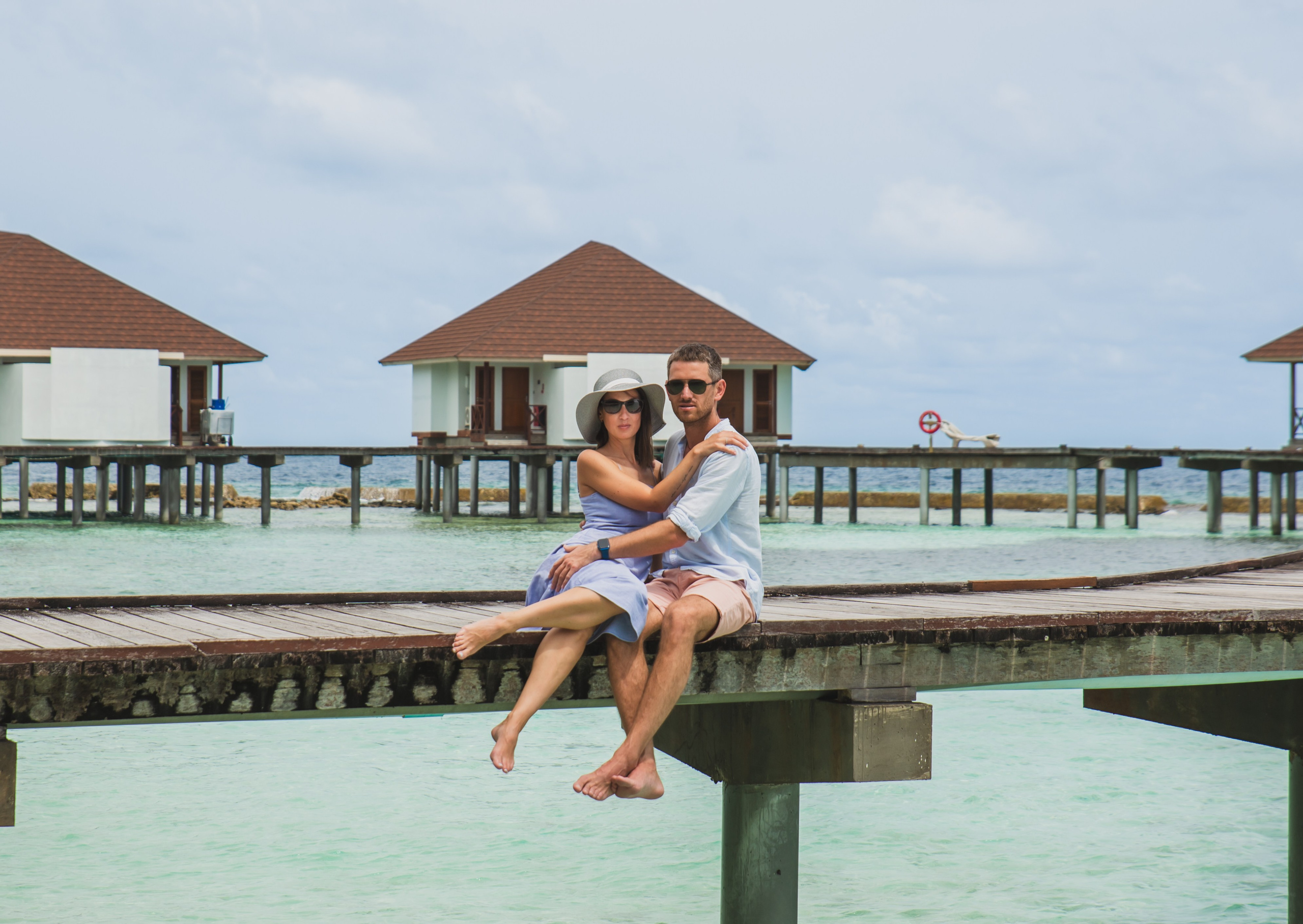 Love story. Photographer in Maldives