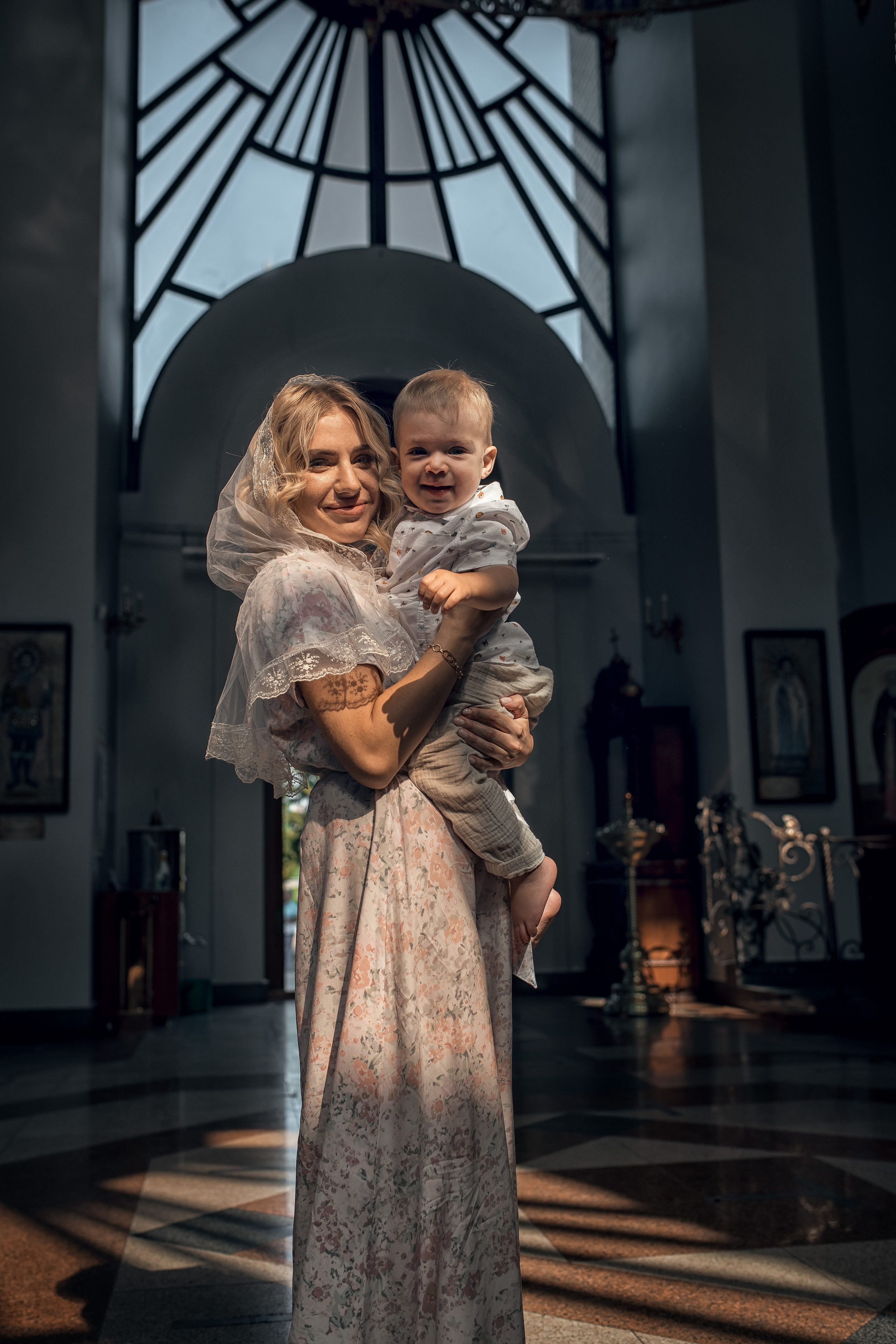 Таинство Крещение Давида. Храм Всех Святых Мамаев Курган г. Волгоград. Церковный, семейный и репортажный фотограф Волгоград, Волжский