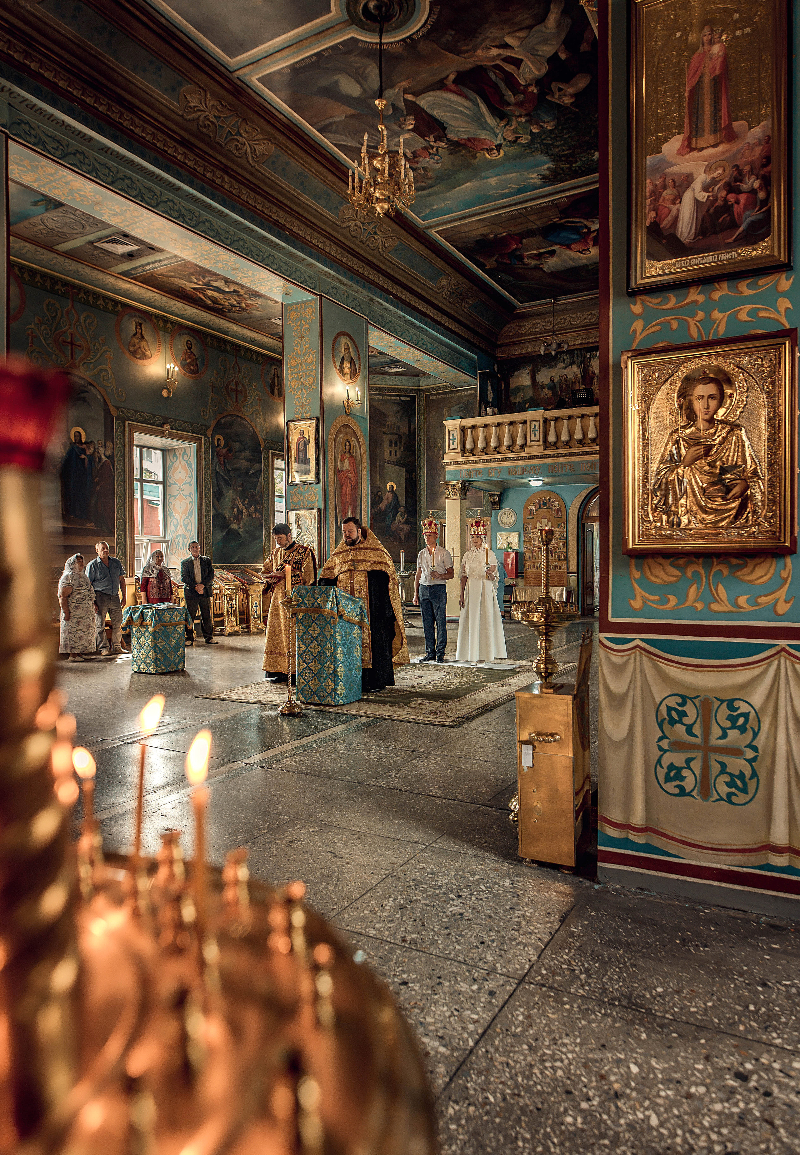 Сергей и Екатерина. Церковный, семейный и репортажный фотограф Волгоград, Волжский