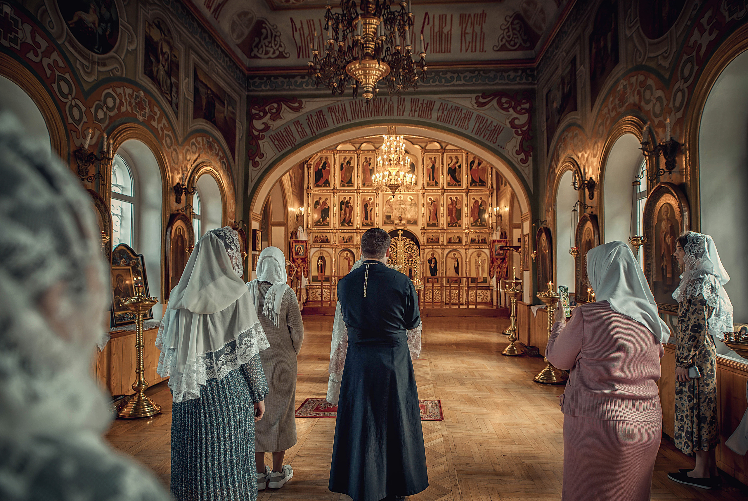 Таинство Крещения Анастасии. Храм Николая Чудотворца г. Волгоград. Церковный, семейный и репортажный фотограф Волгоград, Волжский