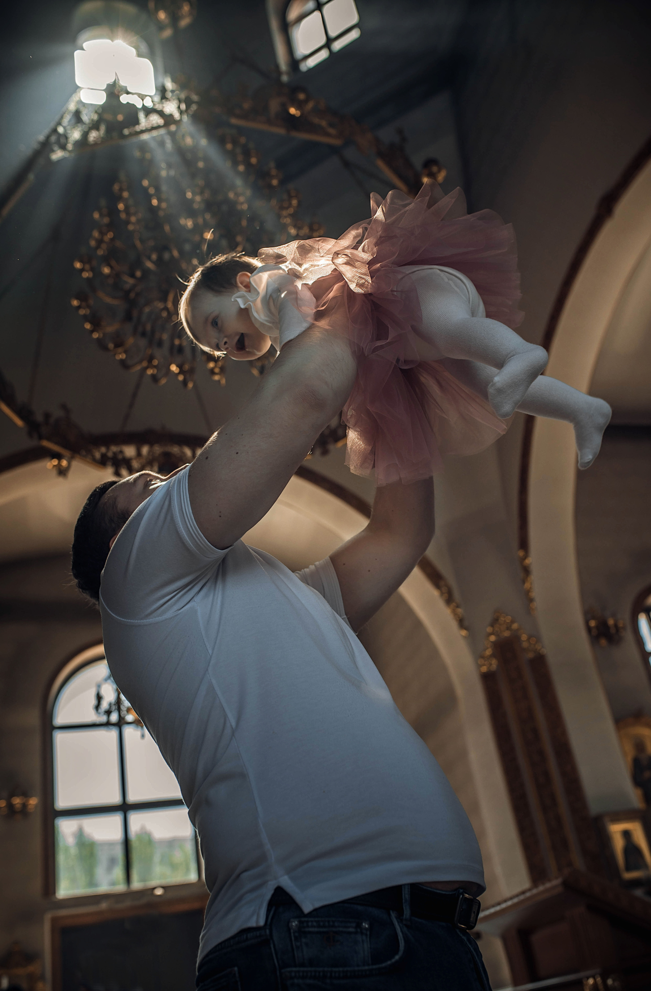 Таинство Крещение Александры. Храм Святого Луки г. Волжский. Церковный, семейный и репортажный фотограф Волгоград, Волжский