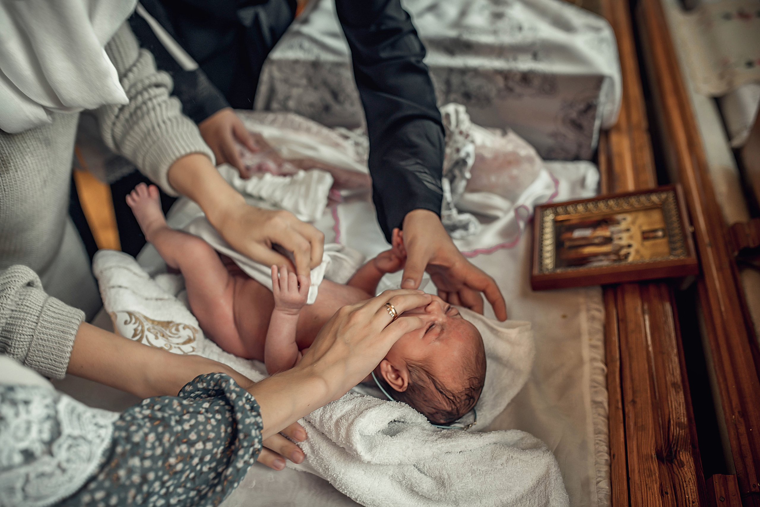 Таинство Крещения Анастасии. Храм Николая Чудотворца г. Волгоград. Церковный, семейный и репортажный фотограф Волгоград, Волжский