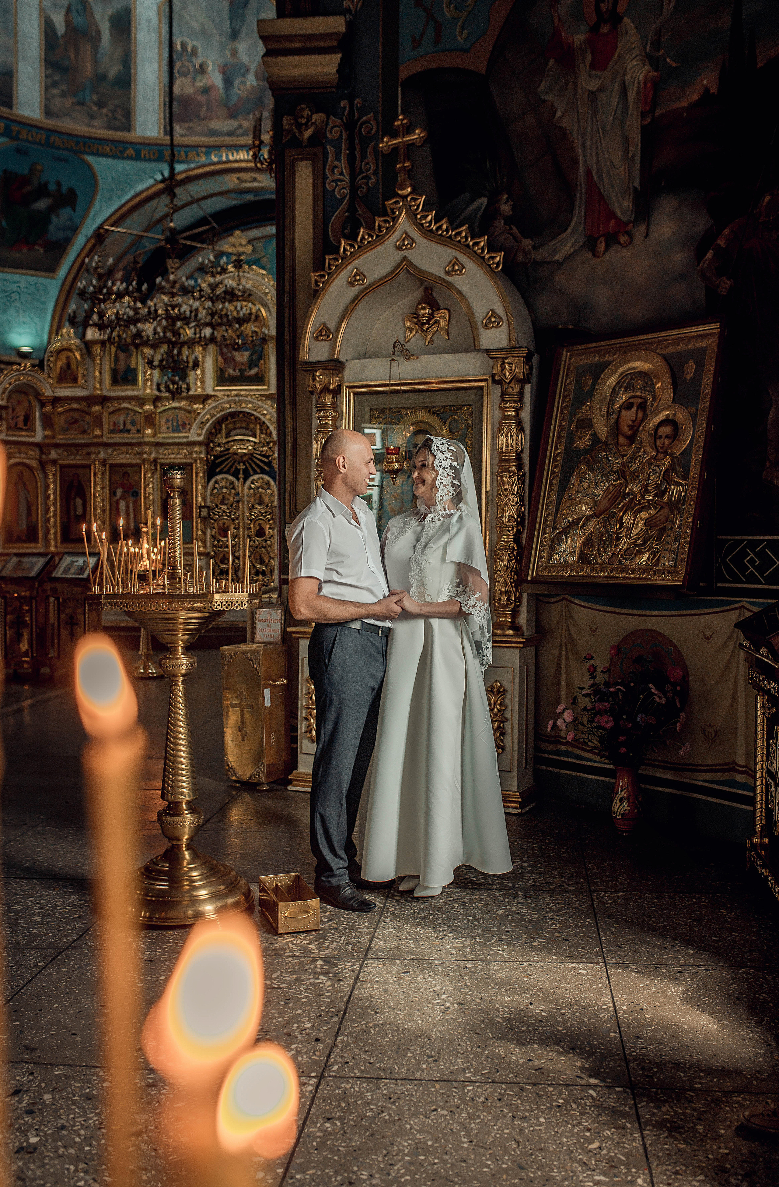 Сергей и Екатерина. Церковный, семейный и репортажный фотограф Волгоград, Волжский