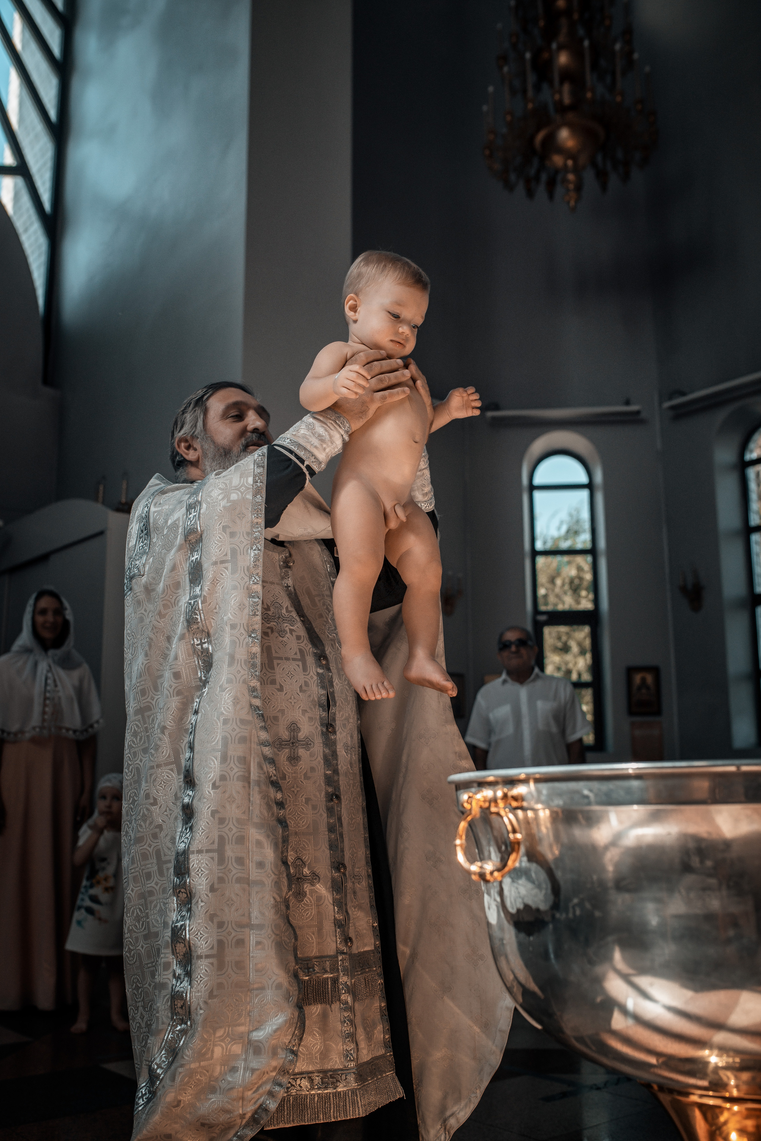 Таинство Крещение Давида. Храм Всех Святых Мамаев Курган г. Волгоград. Церковный, семейный и репортажный фотограф Волгоград, Волжский