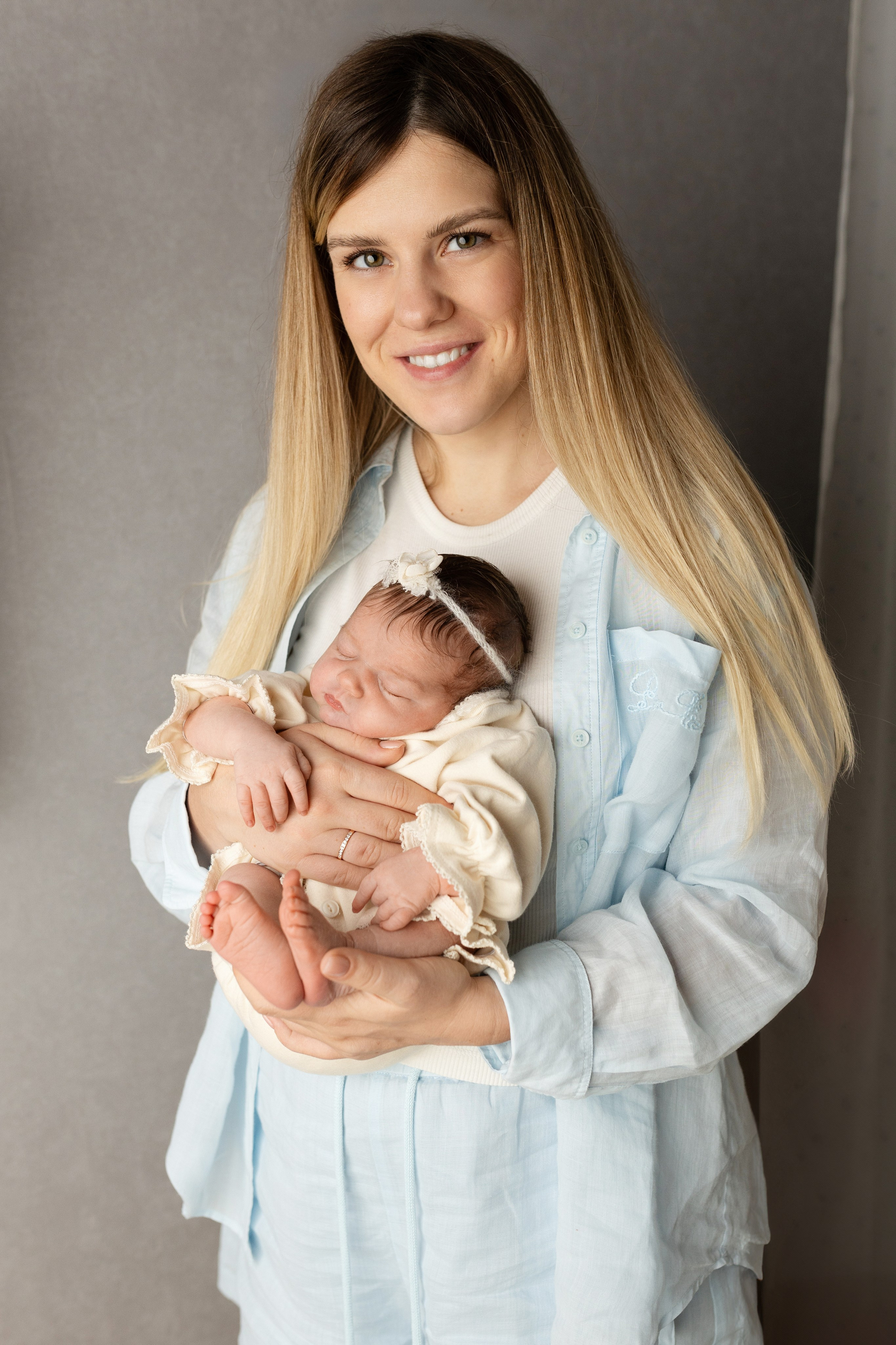 Александра. Лилия Алтухова — фотограф новорожденных в Москве и области