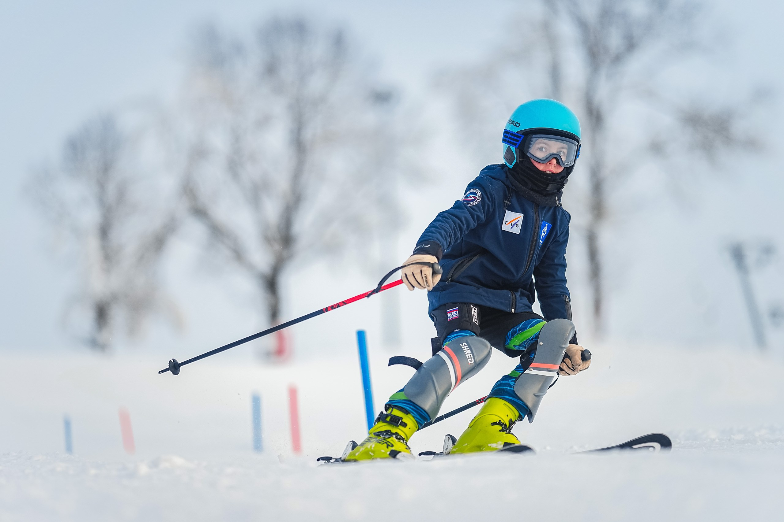 2026.01.06 | Тренировка. Шуколово (горные лыжи) | 4й склон. Фотограф Студитский Евгений