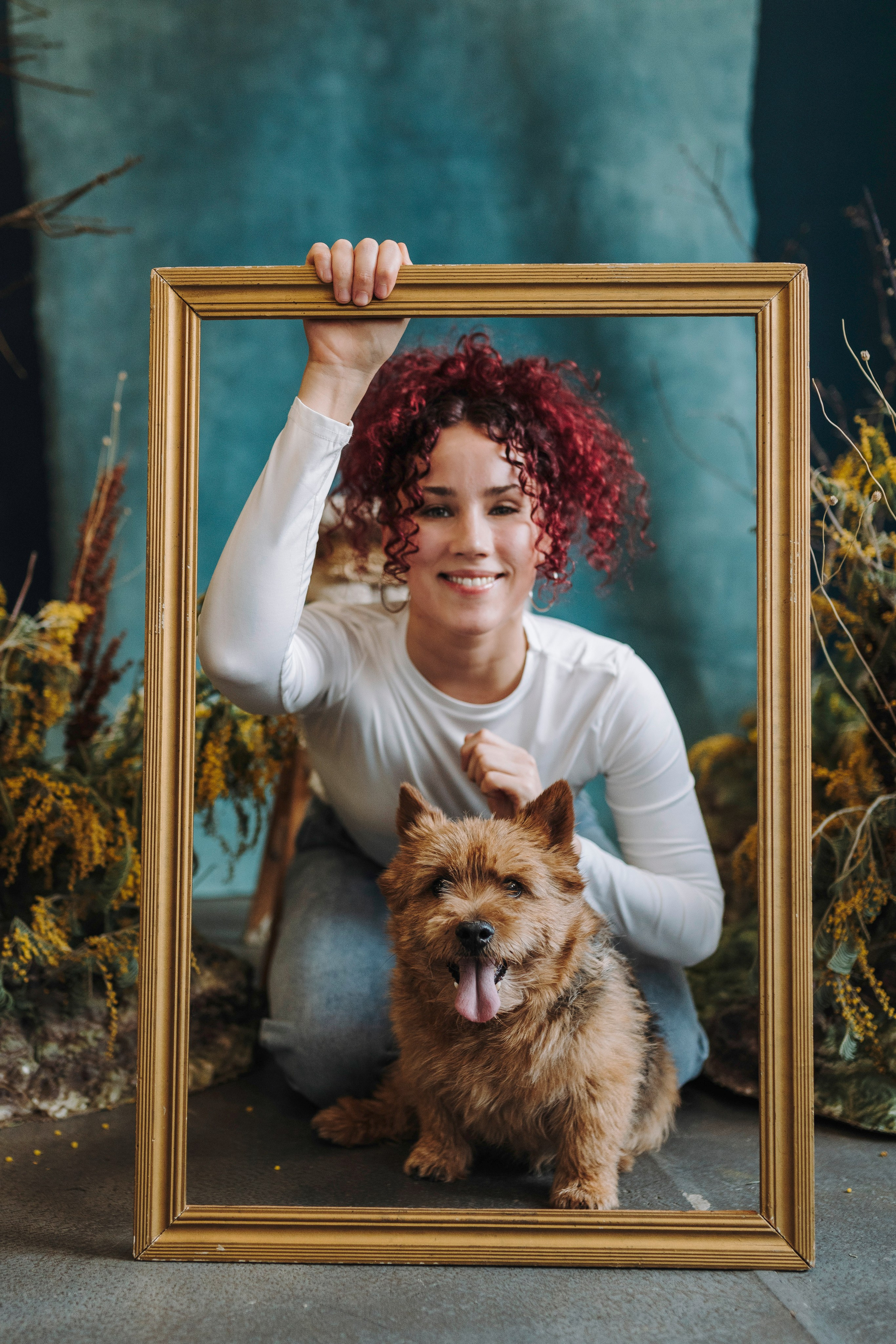 Маша и Рамси. Фотограф анималист в Спб недорого Олеся Майорова