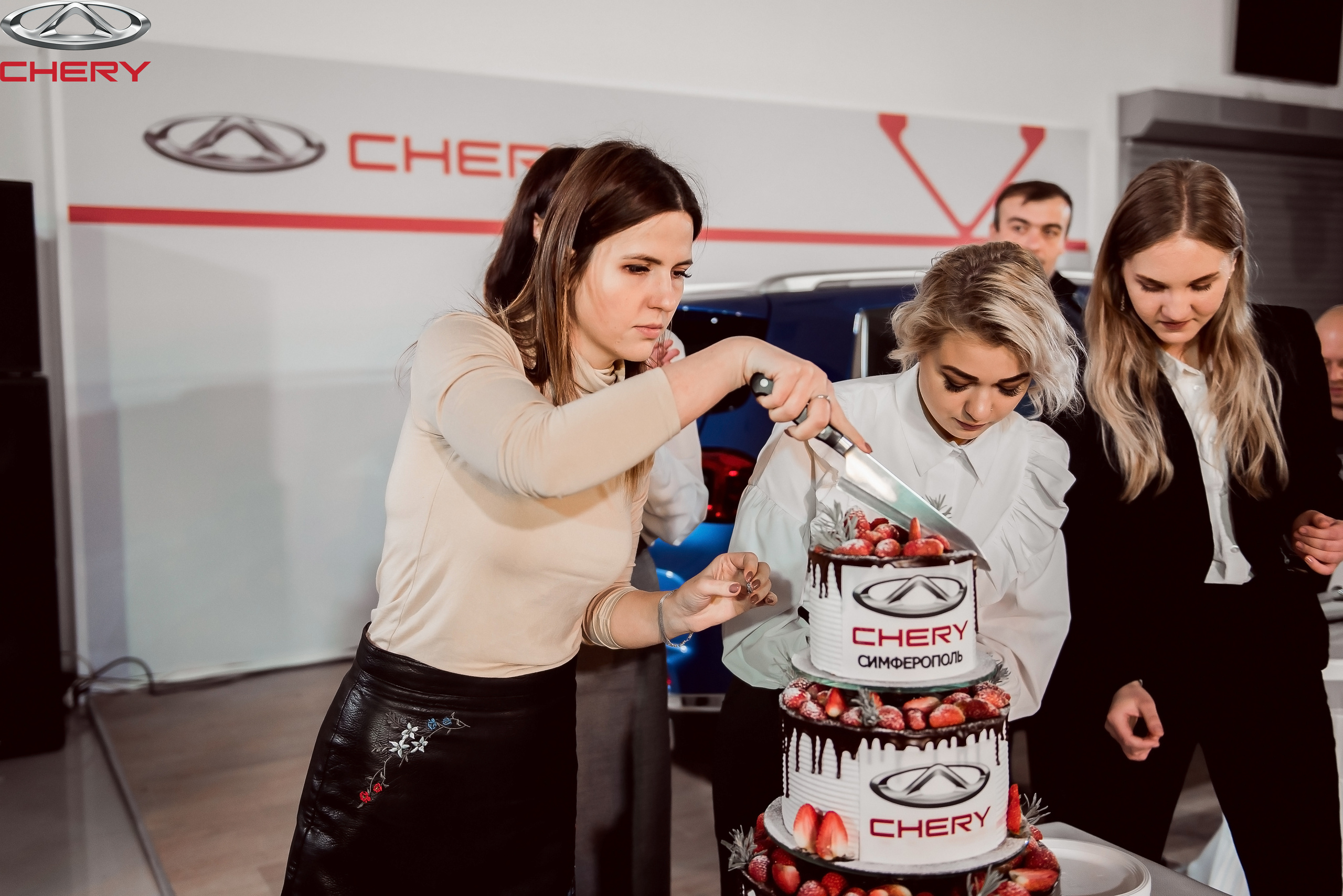 Презентация новой Chery. Свадебный фотограф в Крыму Александр Богомазов