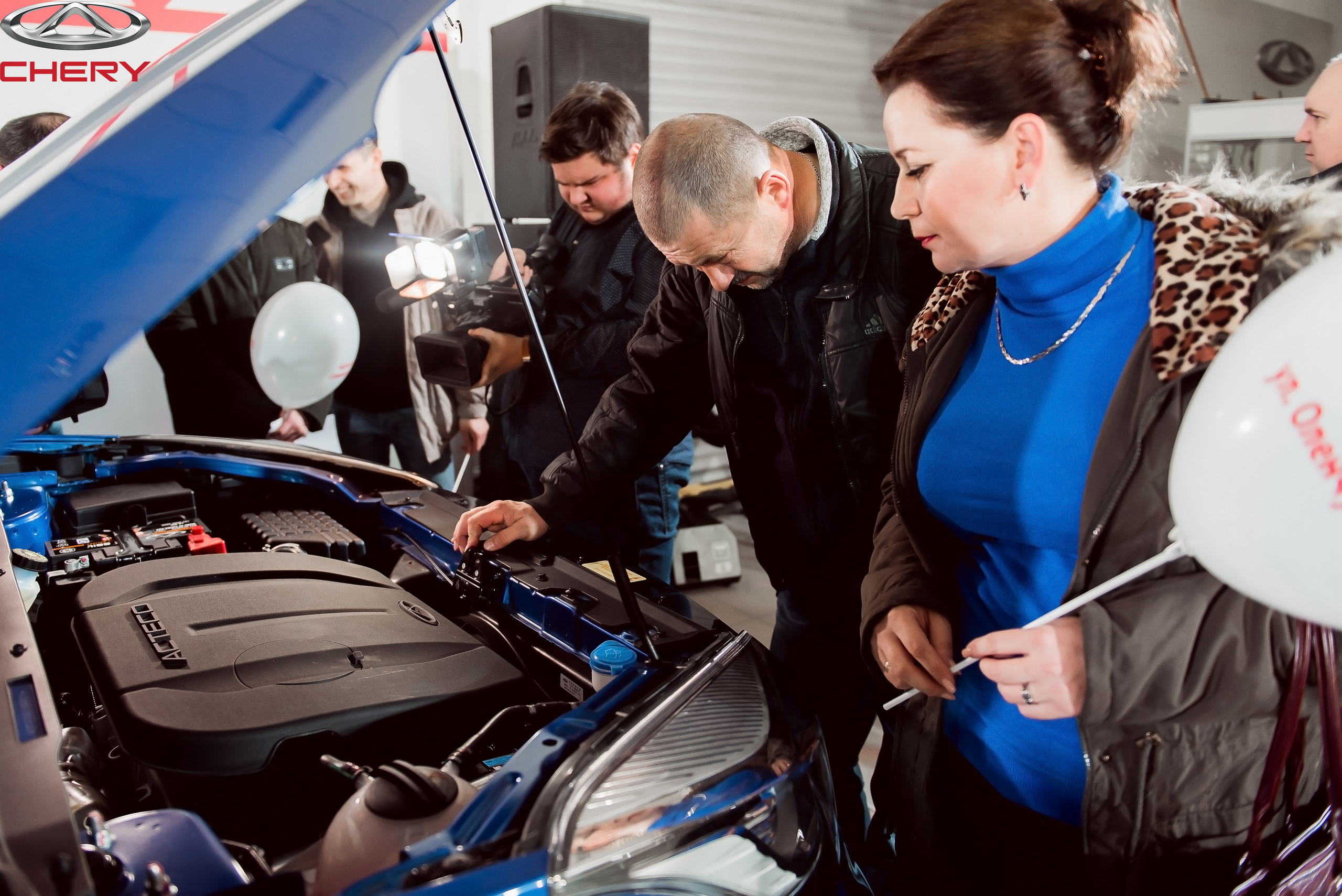 Презентация новой Chery. Свадебный фотограф в Крыму Александр Богомазов