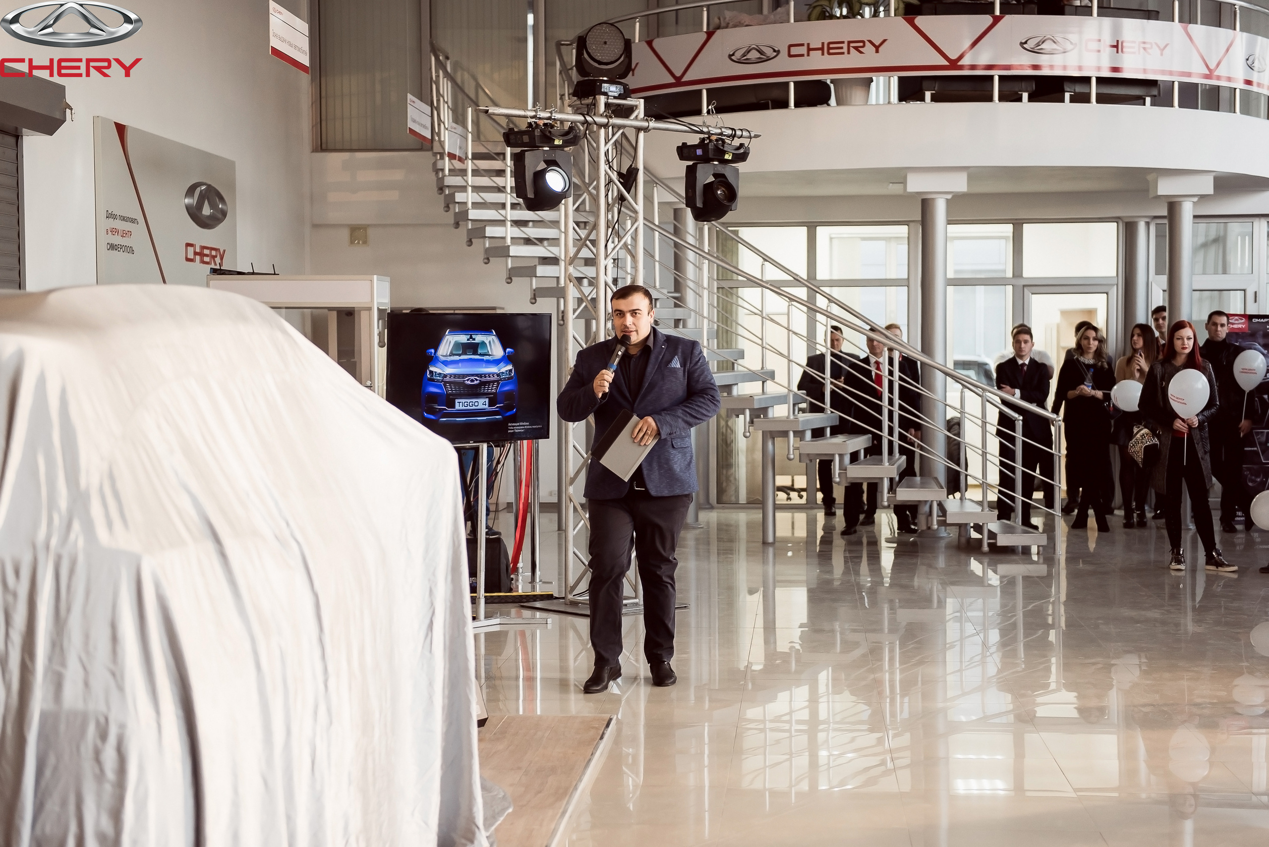 Презентация новой Chery. Свадебный фотограф в Крыму Александр Богомазов