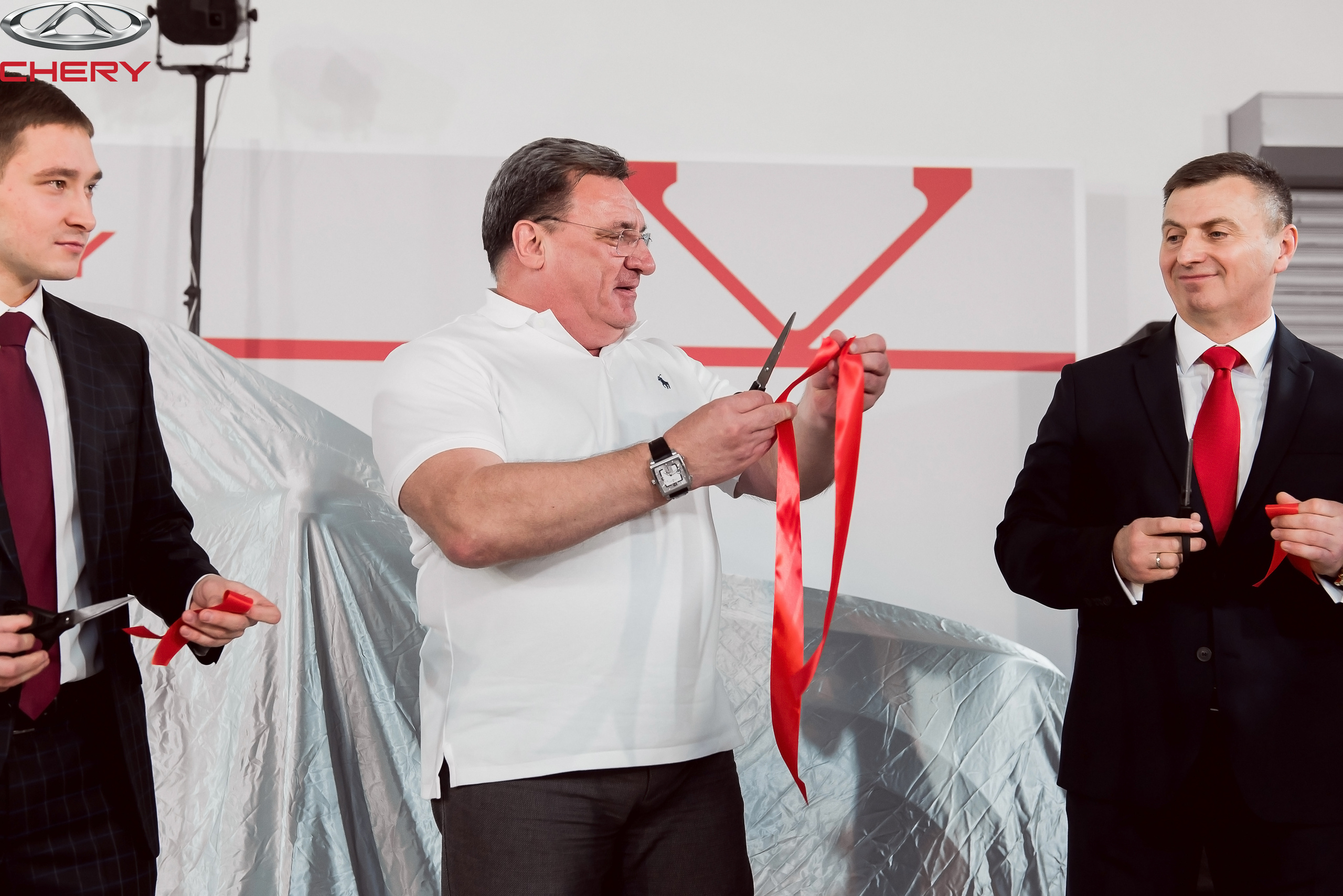 Презентация новой Chery. Свадебный фотограф в Крыму Александр Богомазов