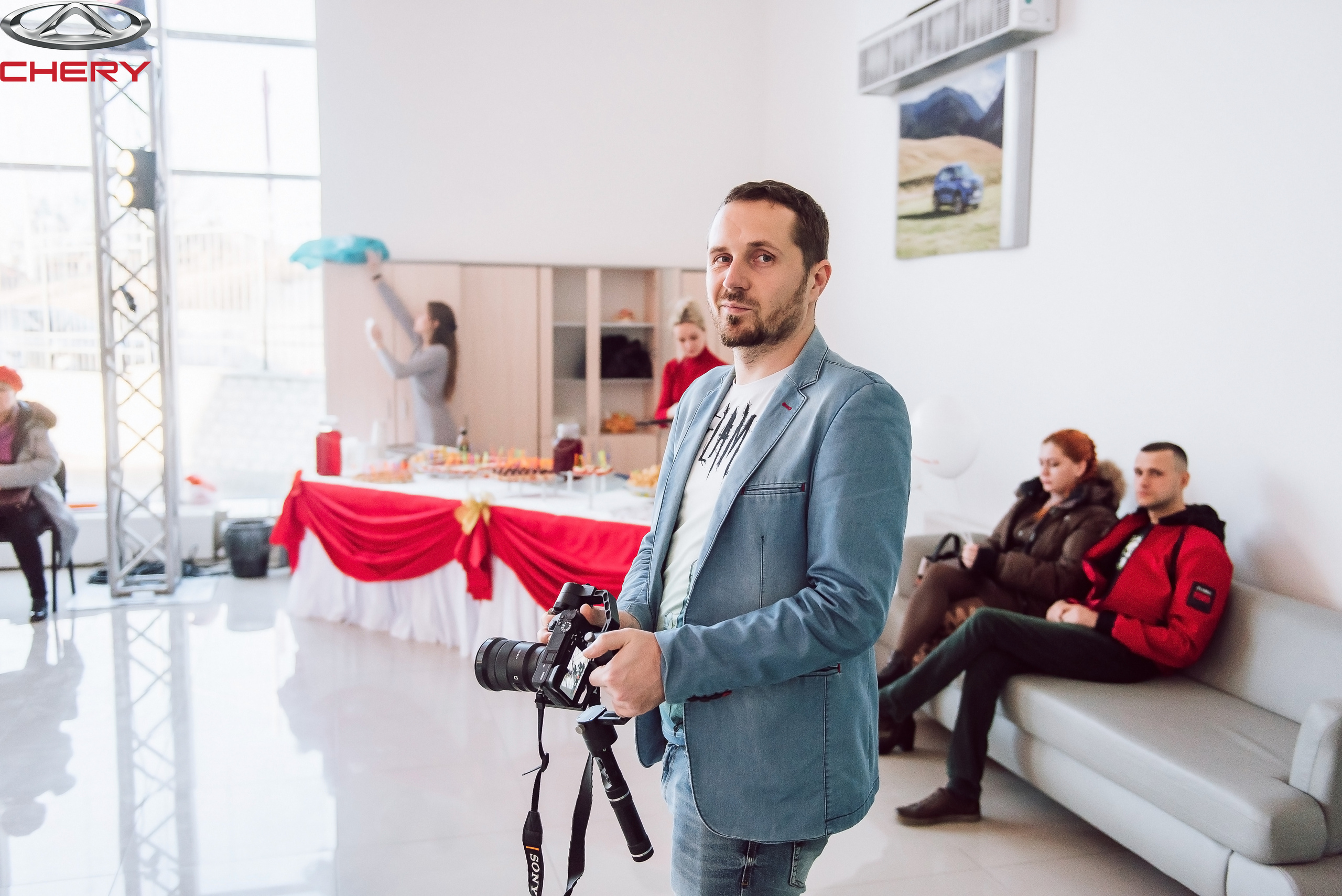 Презентация новой Chery. Свадебный фотограф в Крыму Александр Богомазов