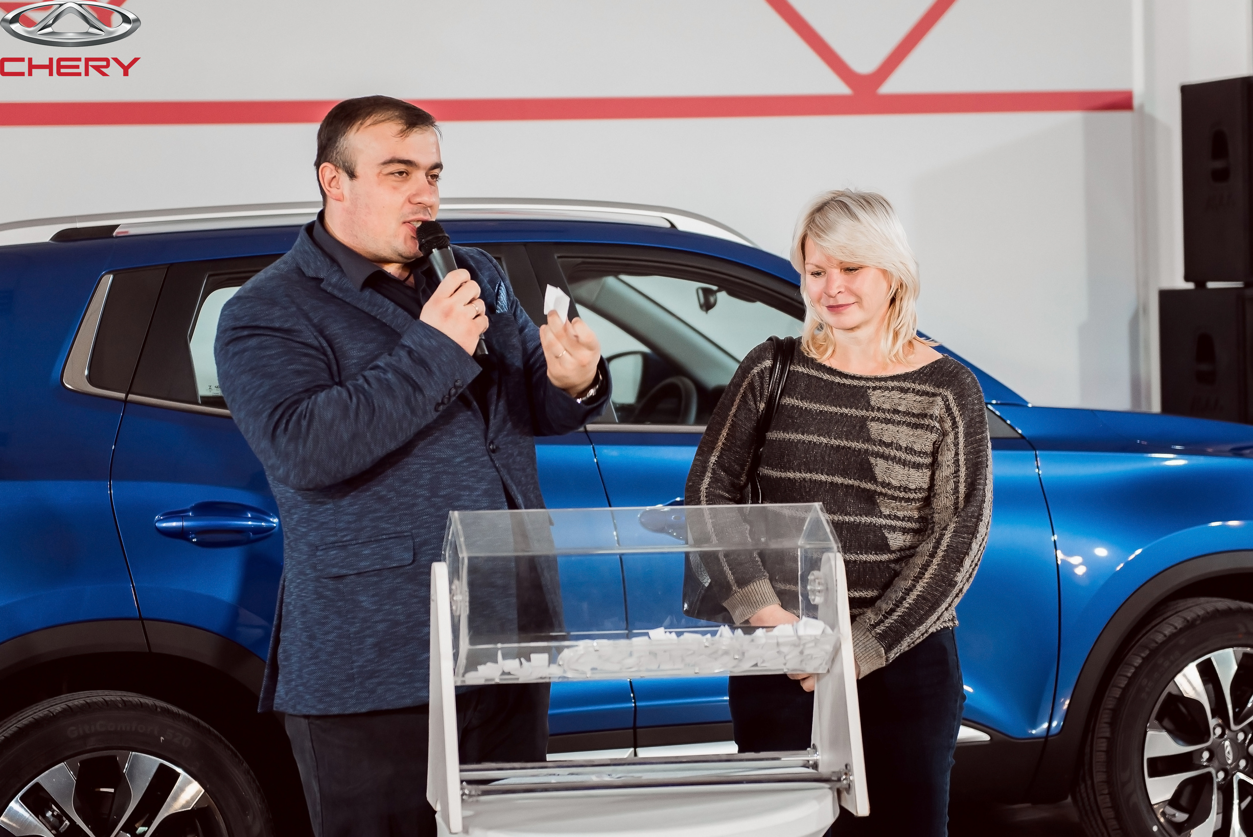 Презентация новой Chery. Свадебный фотограф в Крыму Александр Богомазов