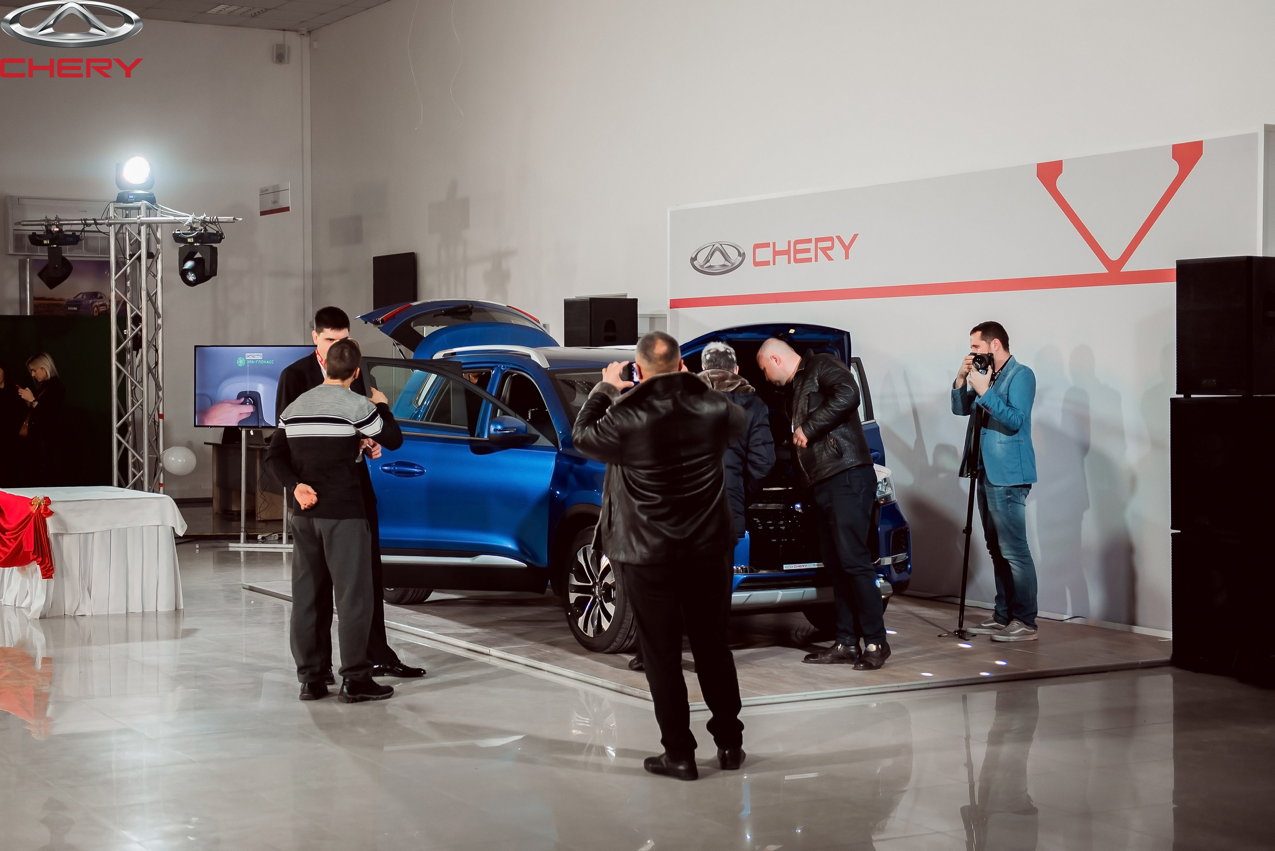 Презентация новой Chery. Свадебный фотограф в Крыму Александр Богомазов