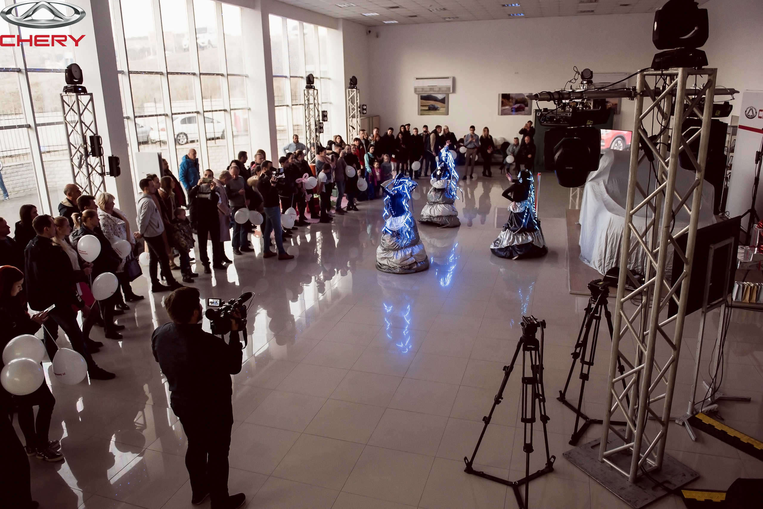 Презентация новой Chery. Свадебный фотограф в Крыму Александр Богомазов