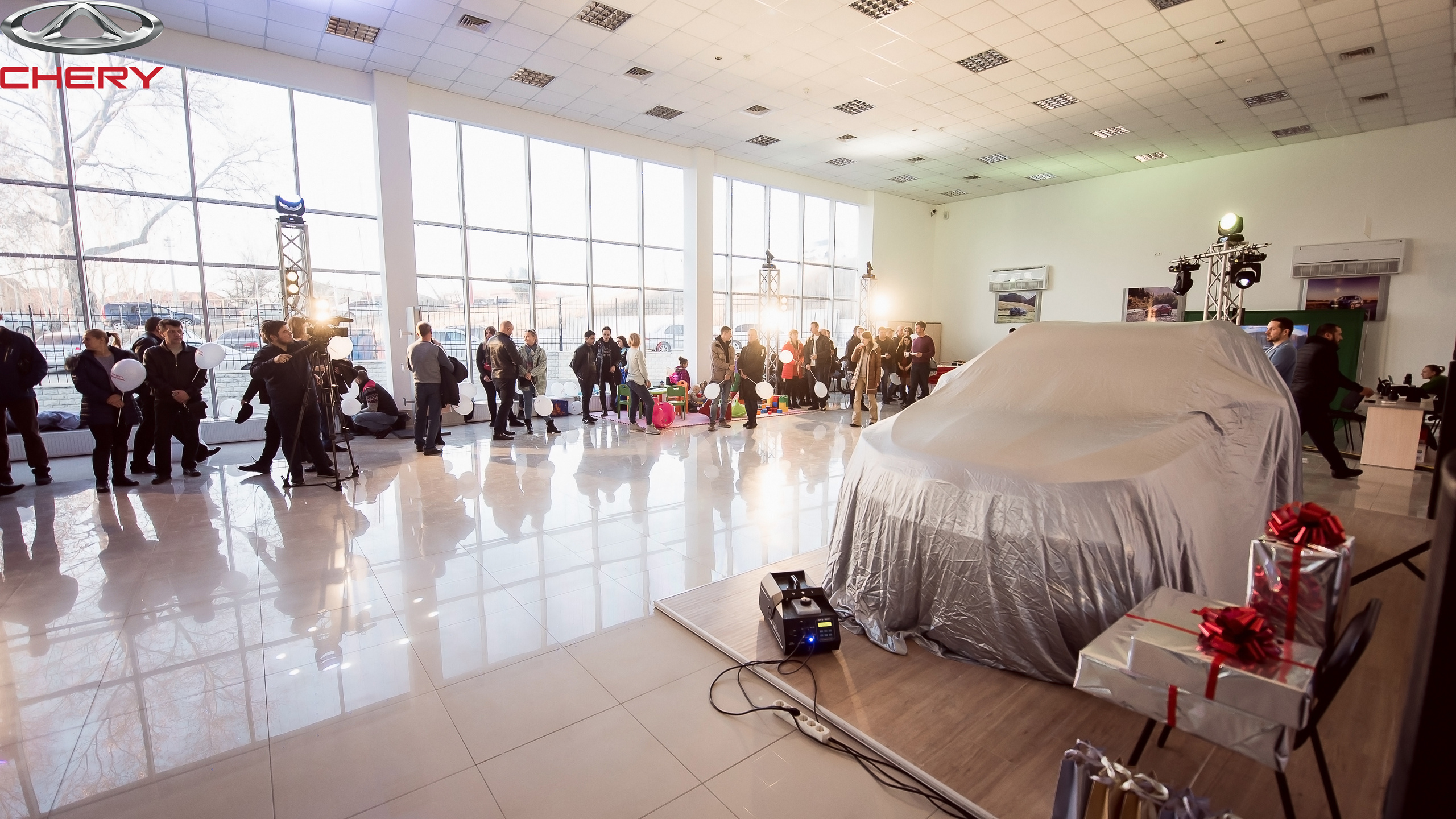 Презентация новой Chery. Свадебный фотограф в Крыму Александр Богомазов