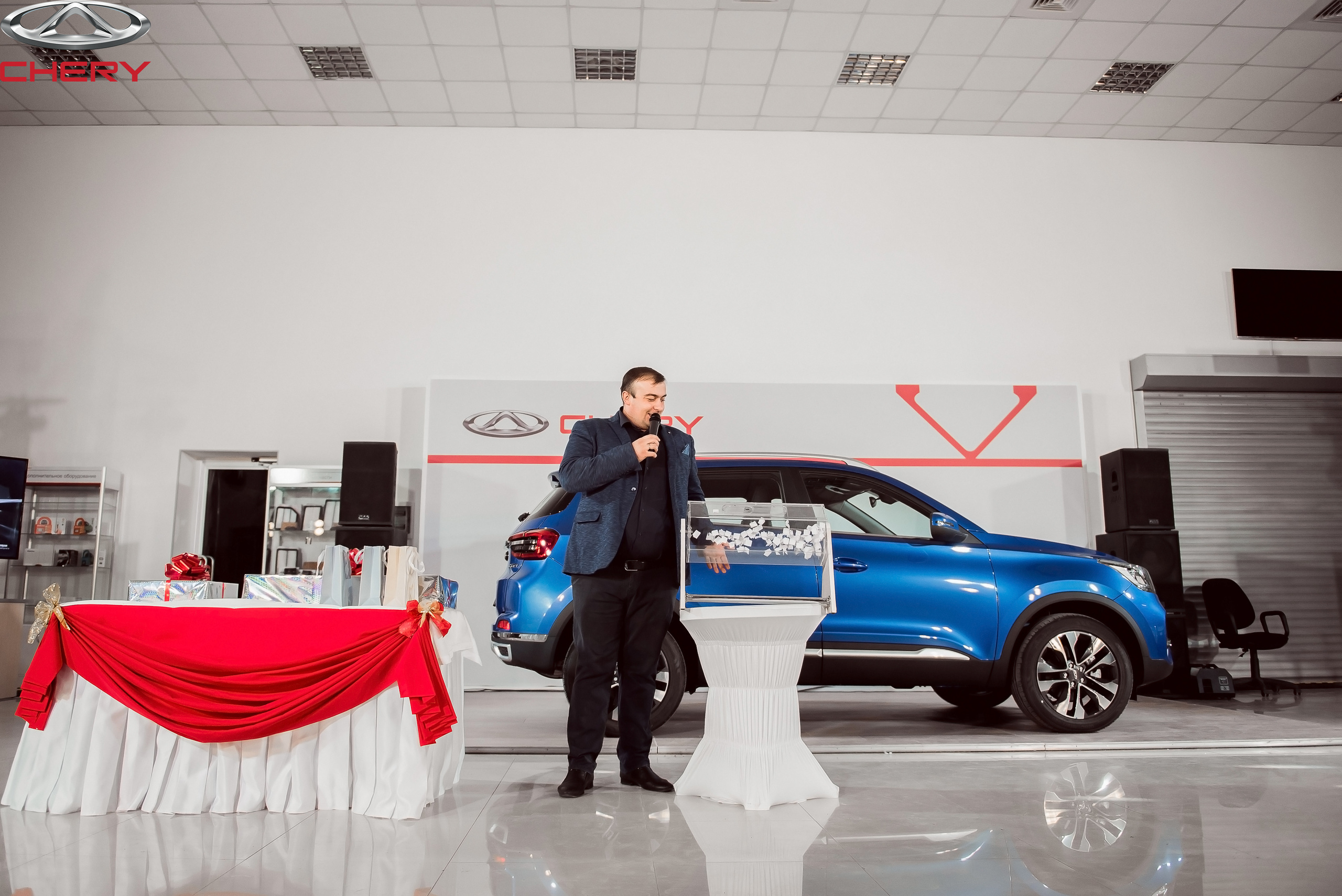 Презентация новой Chery. Свадебный фотограф в Крыму Александр Богомазов