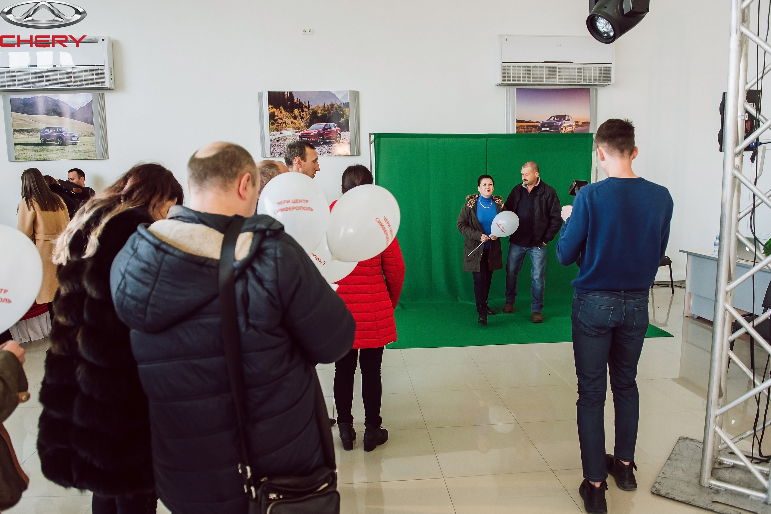 Презентация новой Chery. Свадебный фотограф в Крыму Александр Богомазов