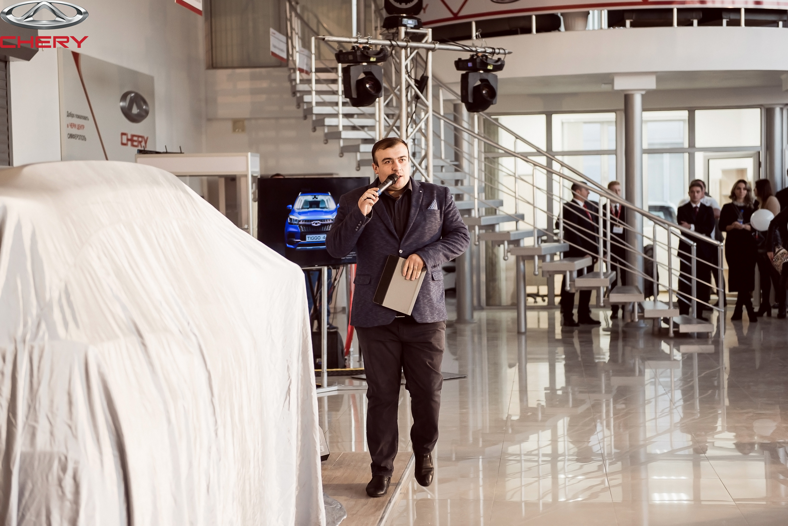 Презентация новой Chery. Свадебный фотограф в Крыму Александр Богомазов