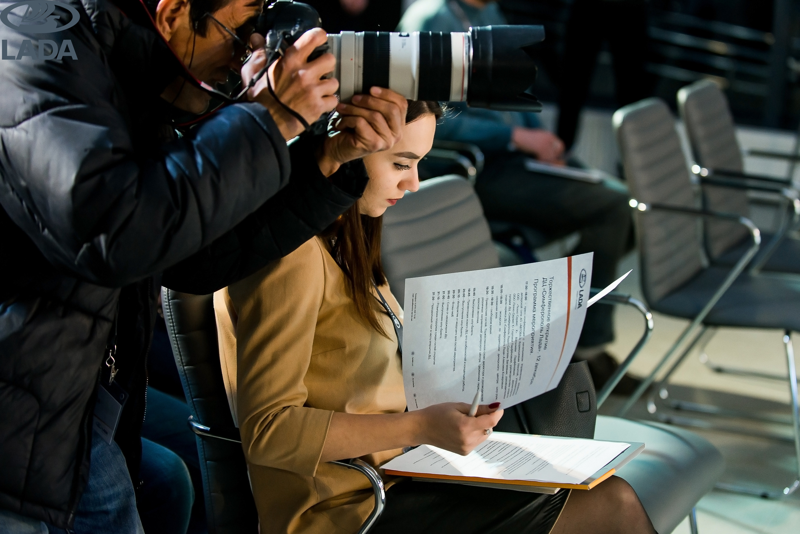 Открытие салона Lada. Свадебный фотограф в Крыму Александр Богомазов