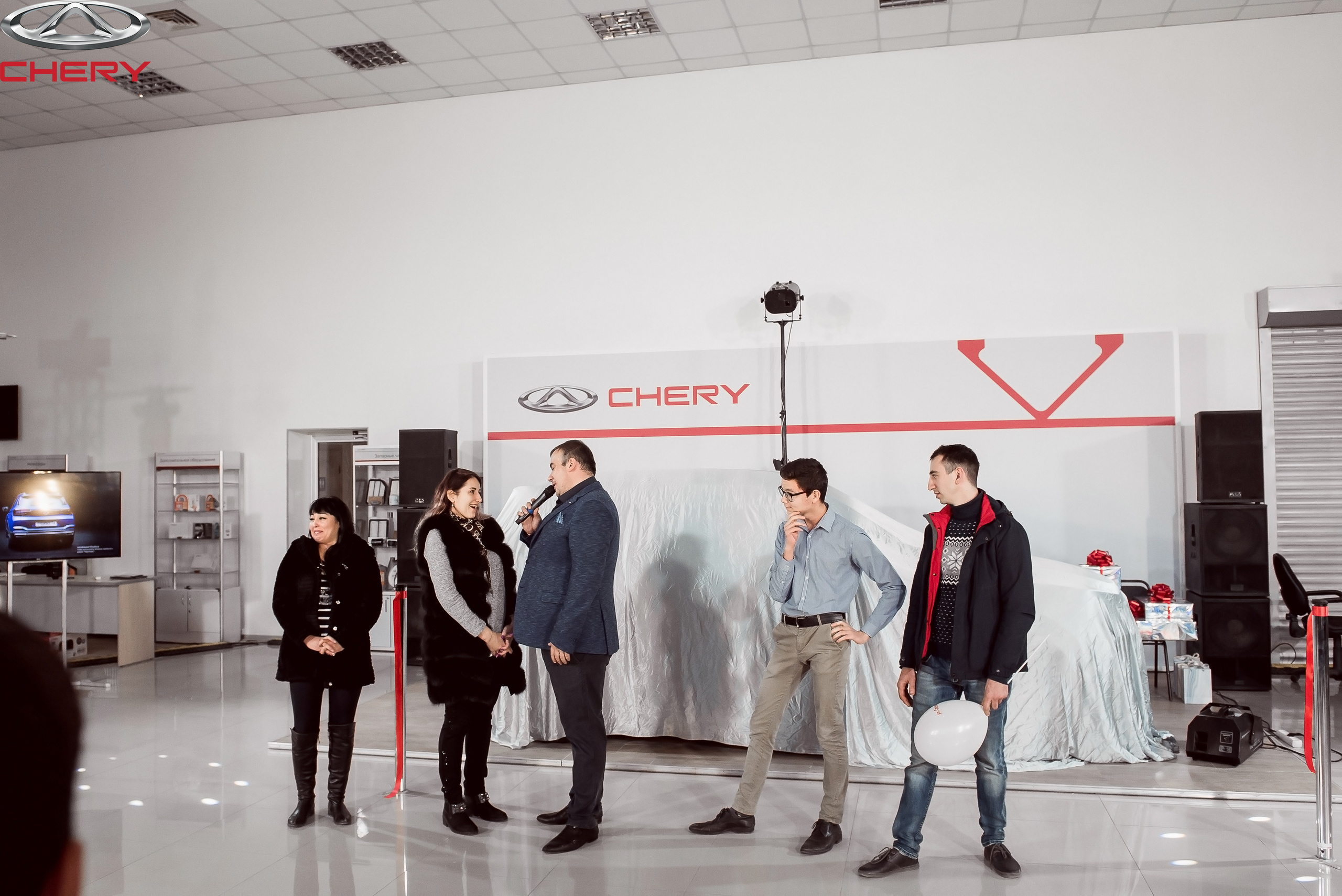 Презентация новой Chery. Свадебный фотограф в Крыму Александр Богомазов