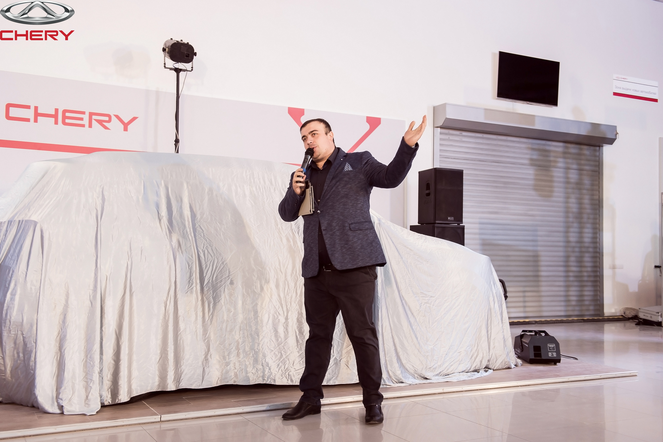 Презентация новой Chery. Свадебный фотограф в Крыму Александр Богомазов