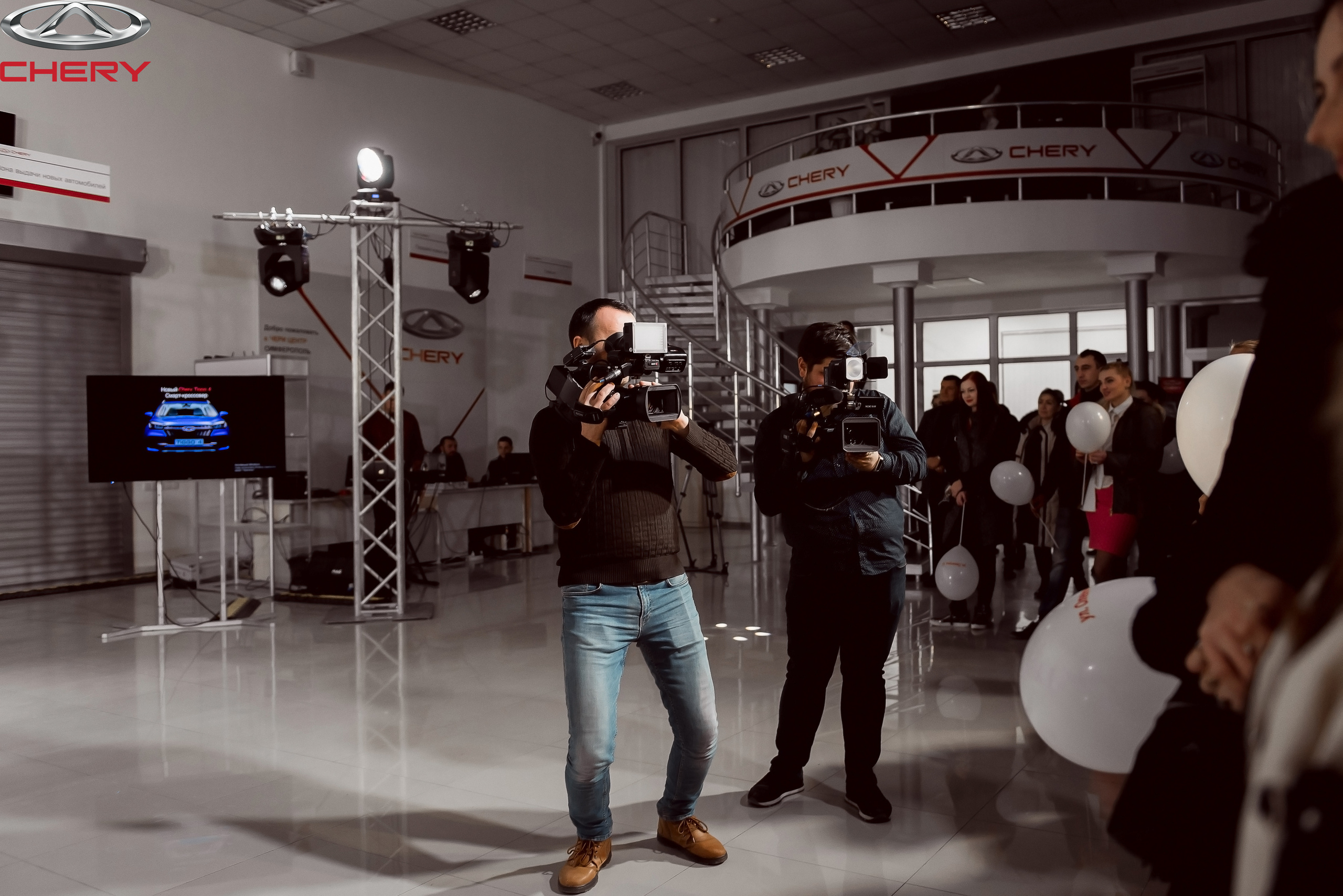 Презентация новой Chery. Свадебный фотограф в Крыму Александр Богомазов