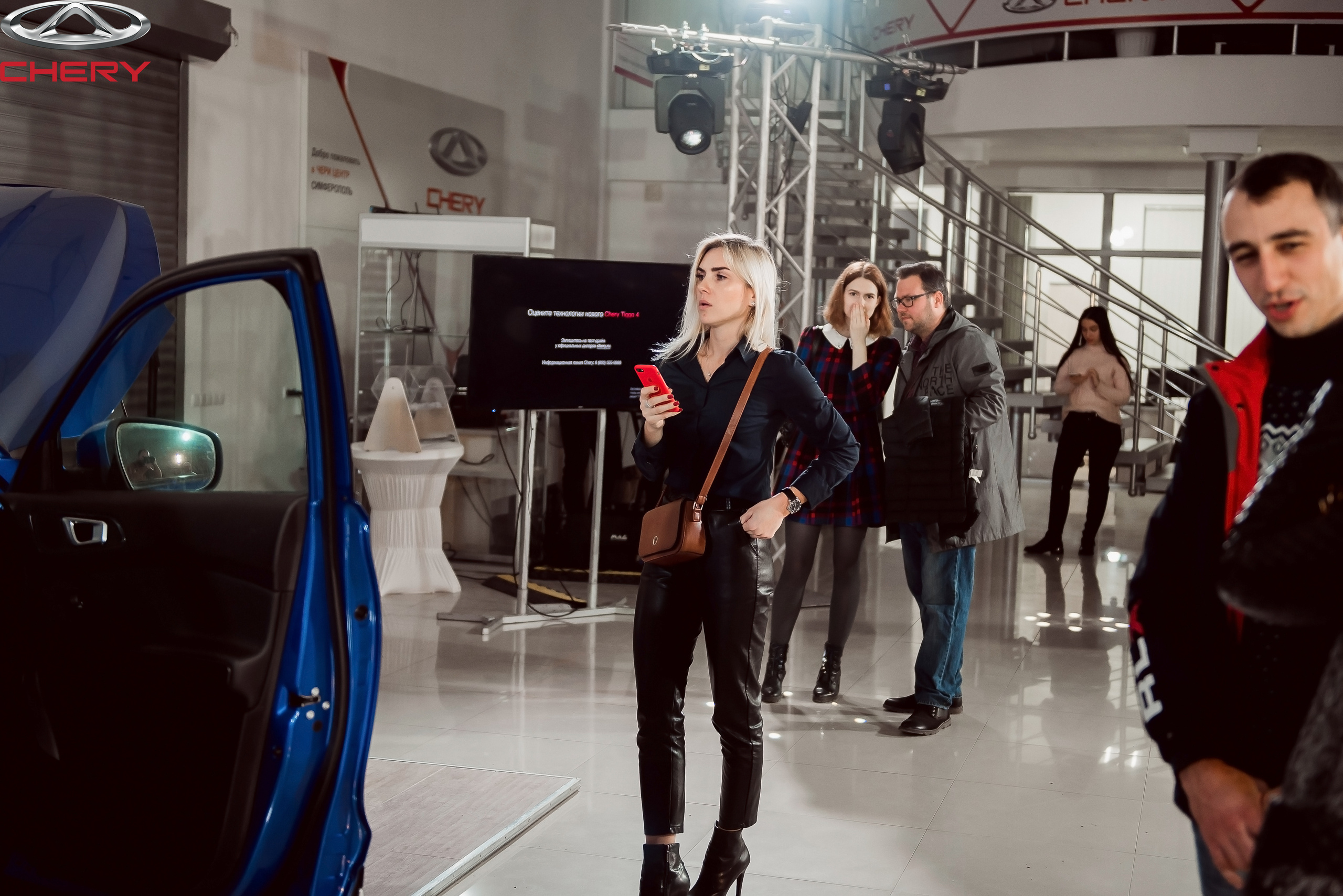 Презентация новой Chery. Свадебный фотограф в Крыму Александр Богомазов