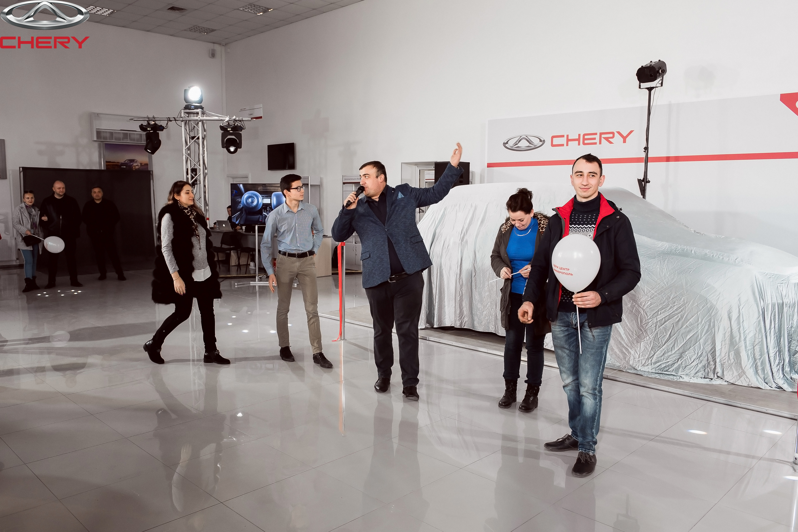 Презентация новой Chery. Свадебный фотограф в Крыму Александр Богомазов