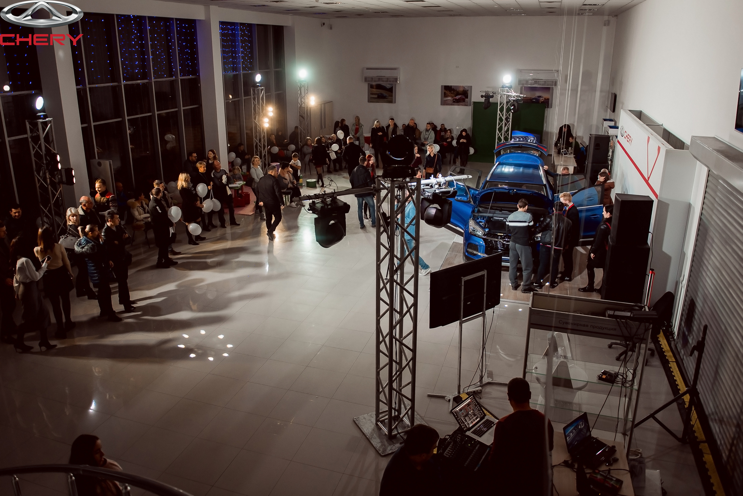 Презентация новой Chery. Свадебный фотограф в Крыму Александр Богомазов