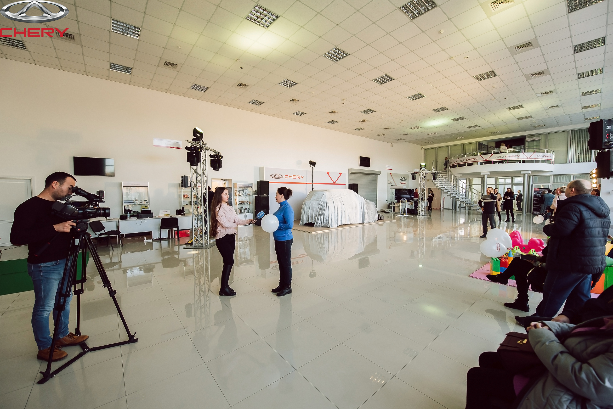 Презентация новой Chery. Свадебный фотограф в Крыму Александр Богомазов