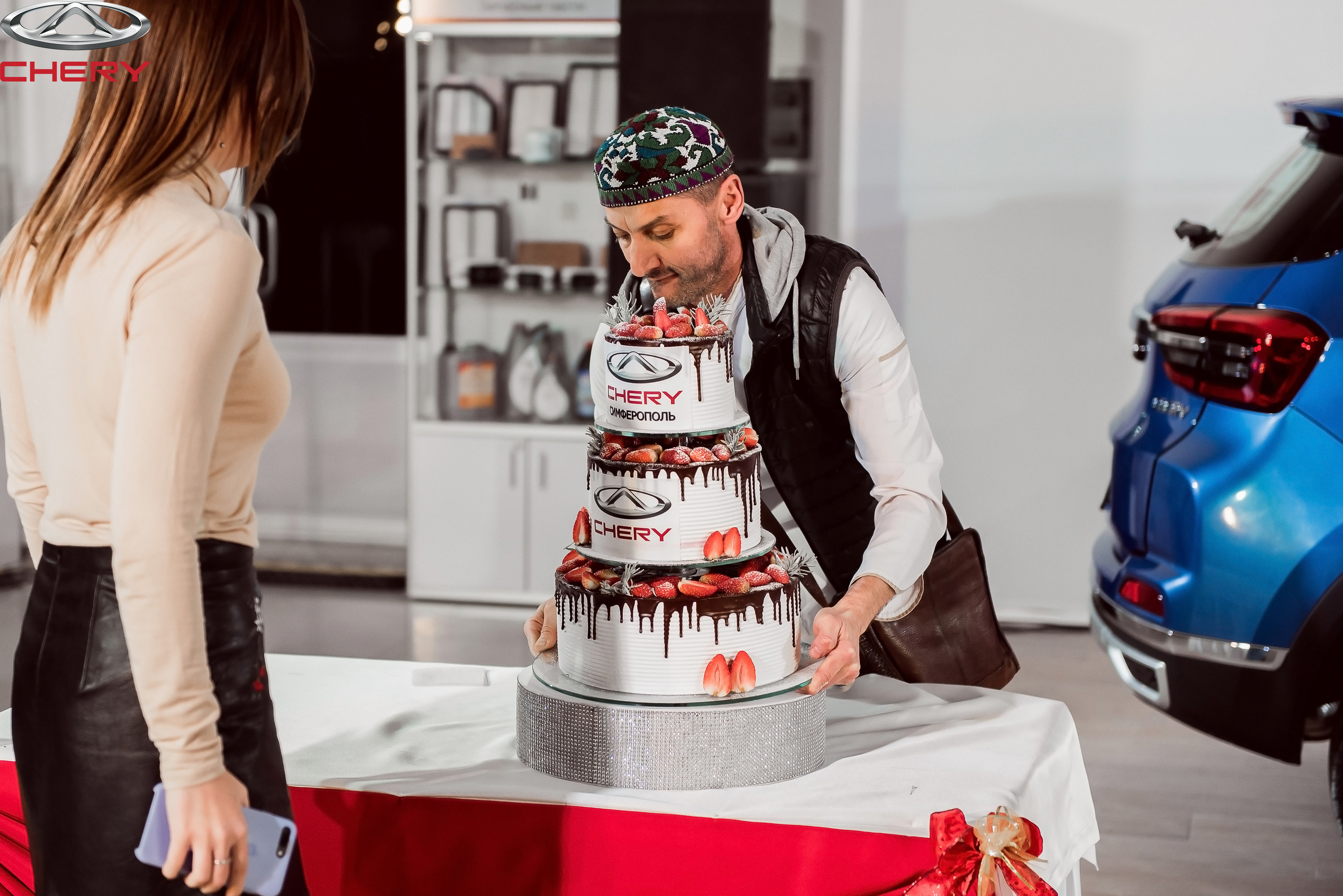 Презентация новой Chery. Свадебный фотограф в Крыму Александр Богомазов