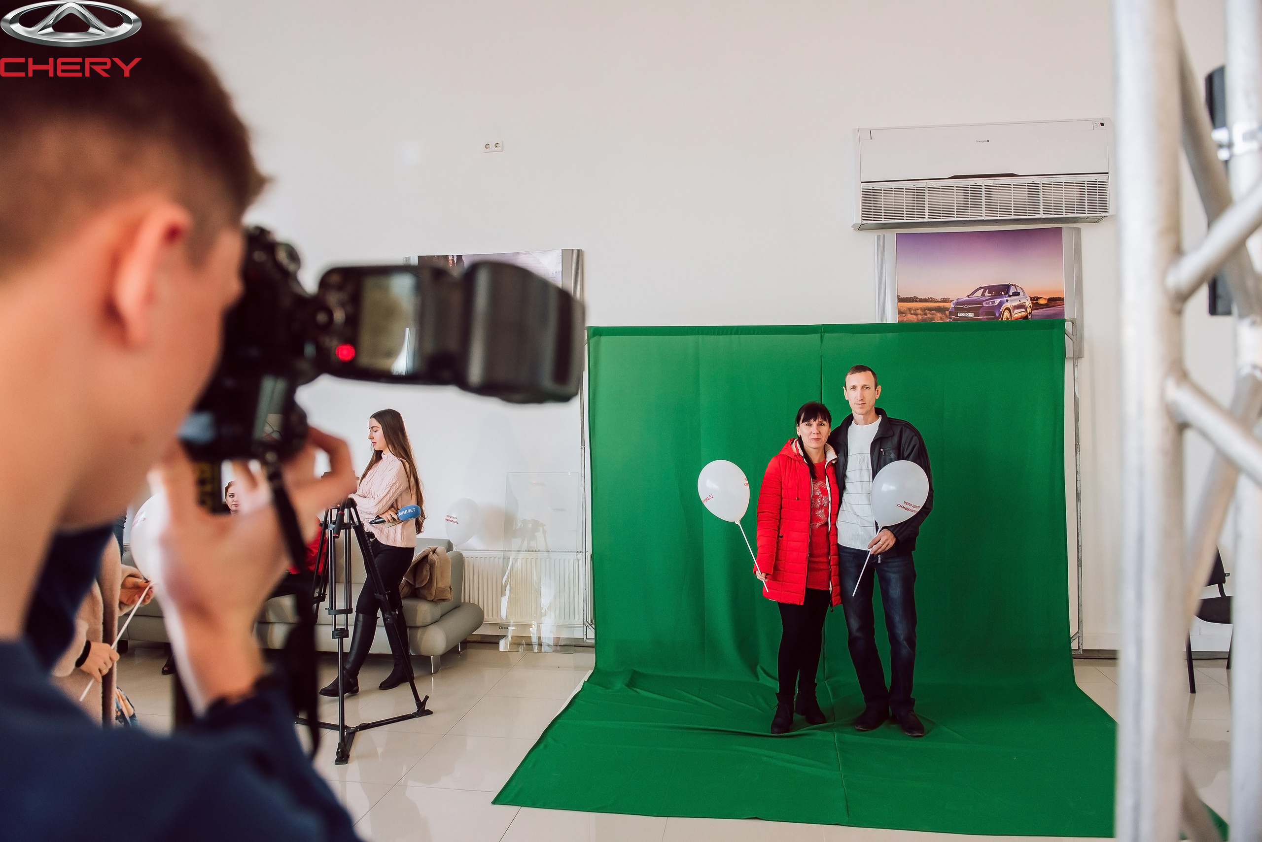 Презентация новой Chery. Свадебный фотограф в Крыму Александр Богомазов