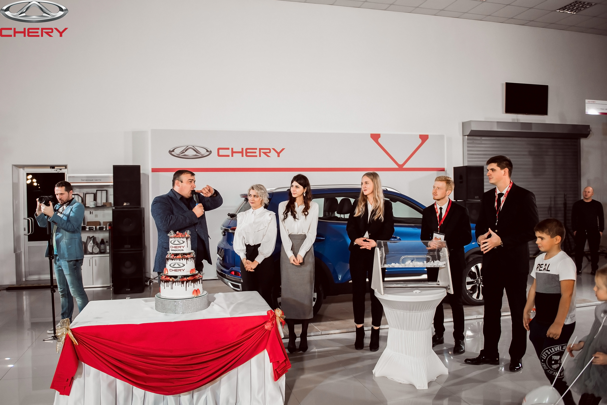 Презентация новой Chery. Свадебный фотограф в Крыму Александр Богомазов