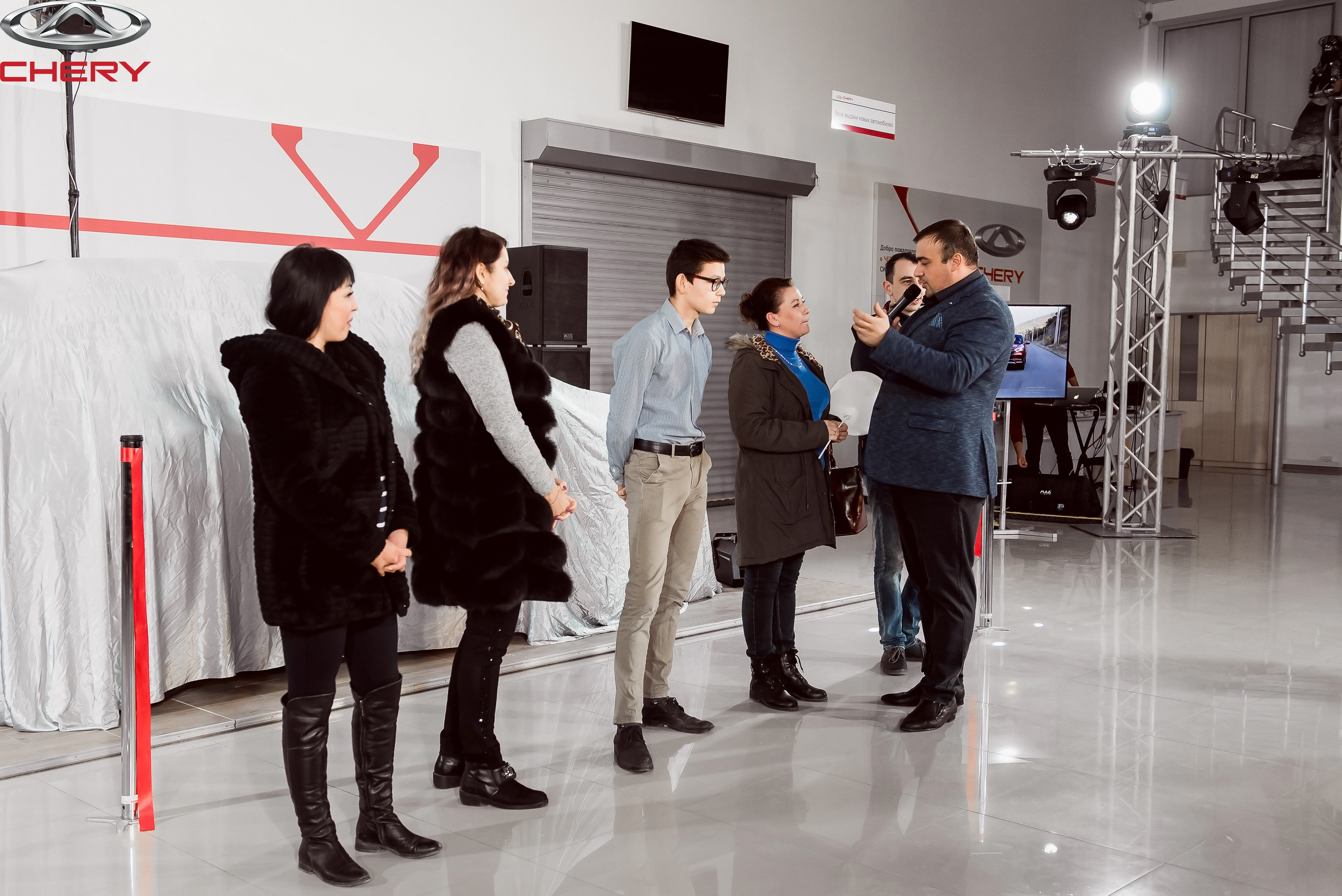 Презентация новой Chery. Свадебный фотограф в Крыму Александр Богомазов