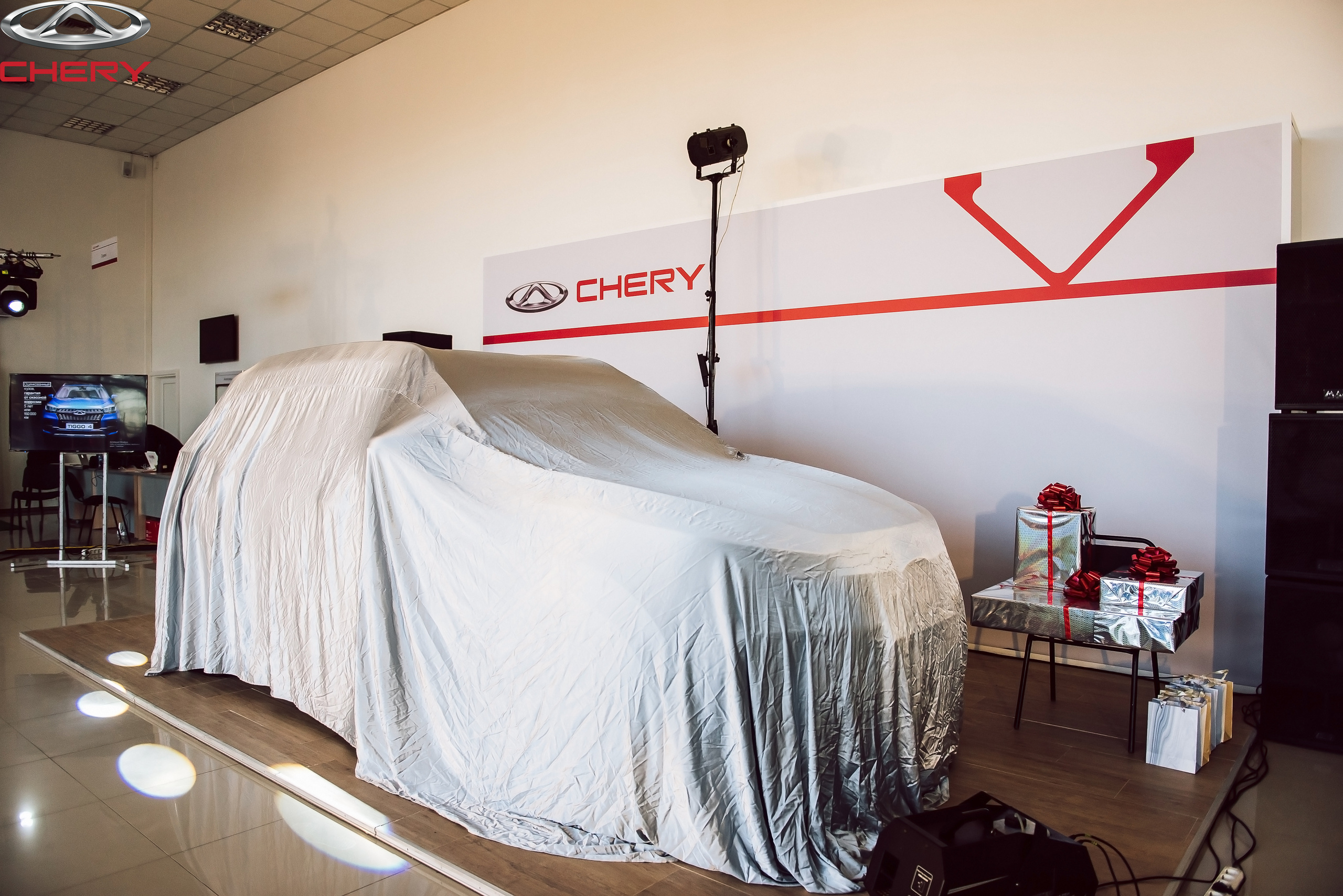 Презентация новой Chery. Свадебный фотограф в Крыму Александр Богомазов