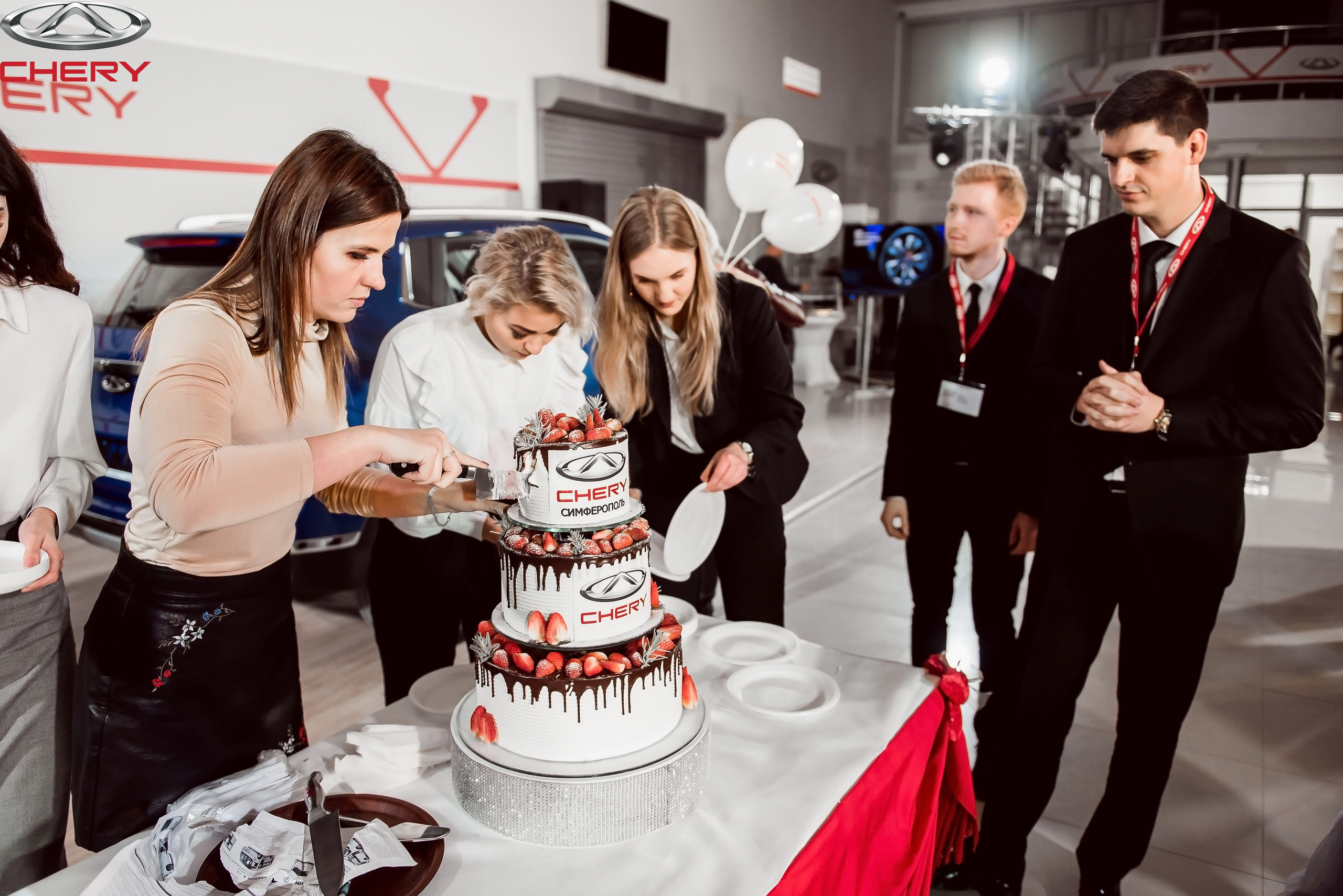 Презентация новой Chery. Свадебный фотограф в Крыму Александр Богомазов