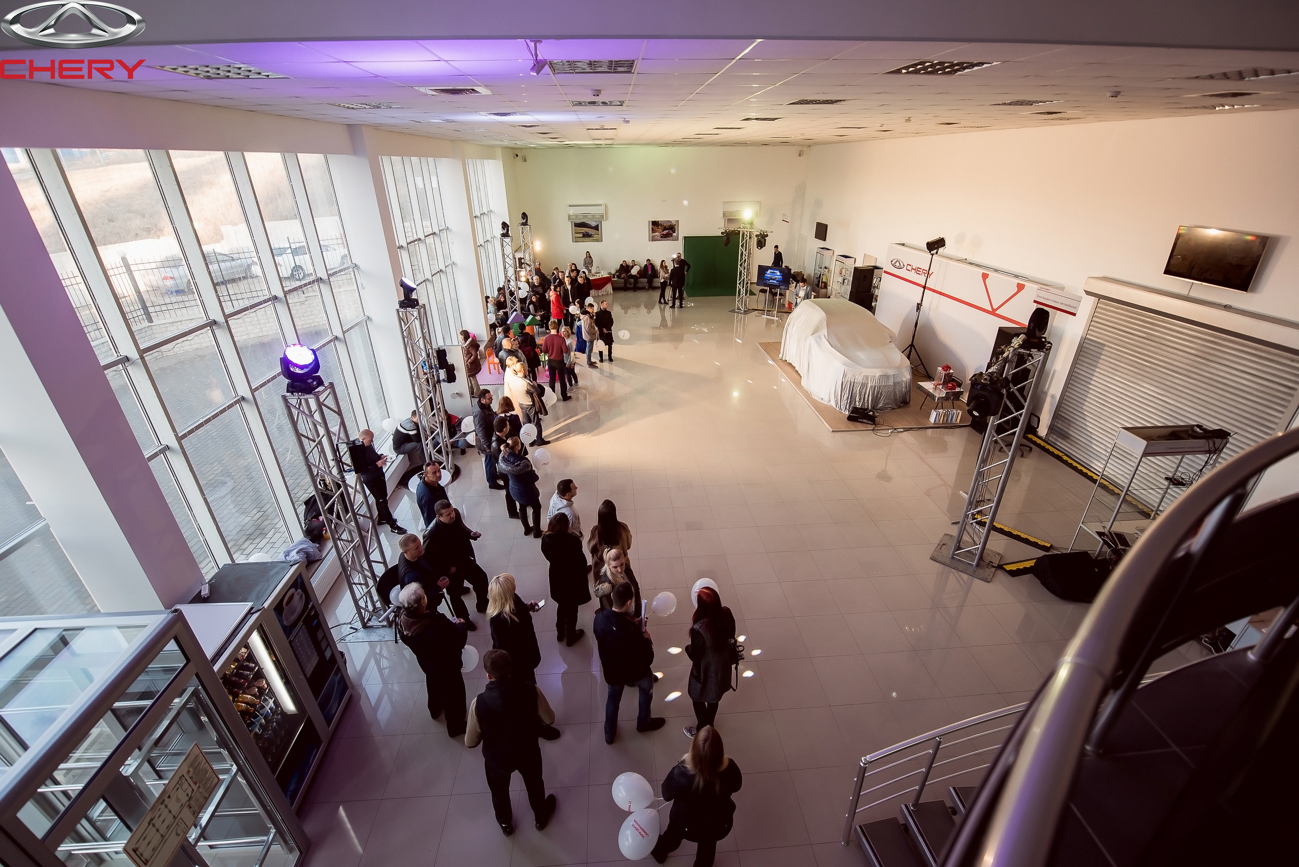 Презентация новой Chery. Свадебный фотограф в Крыму Александр Богомазов